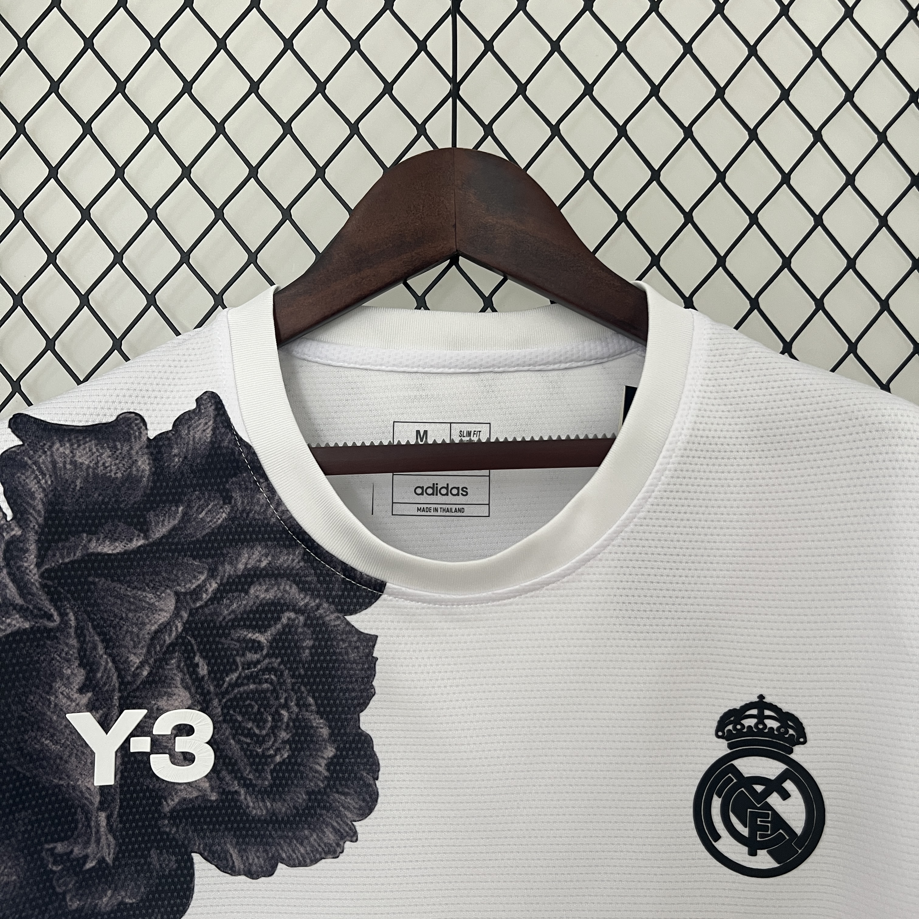 24/25 Real Madrid Y3 version white jersey