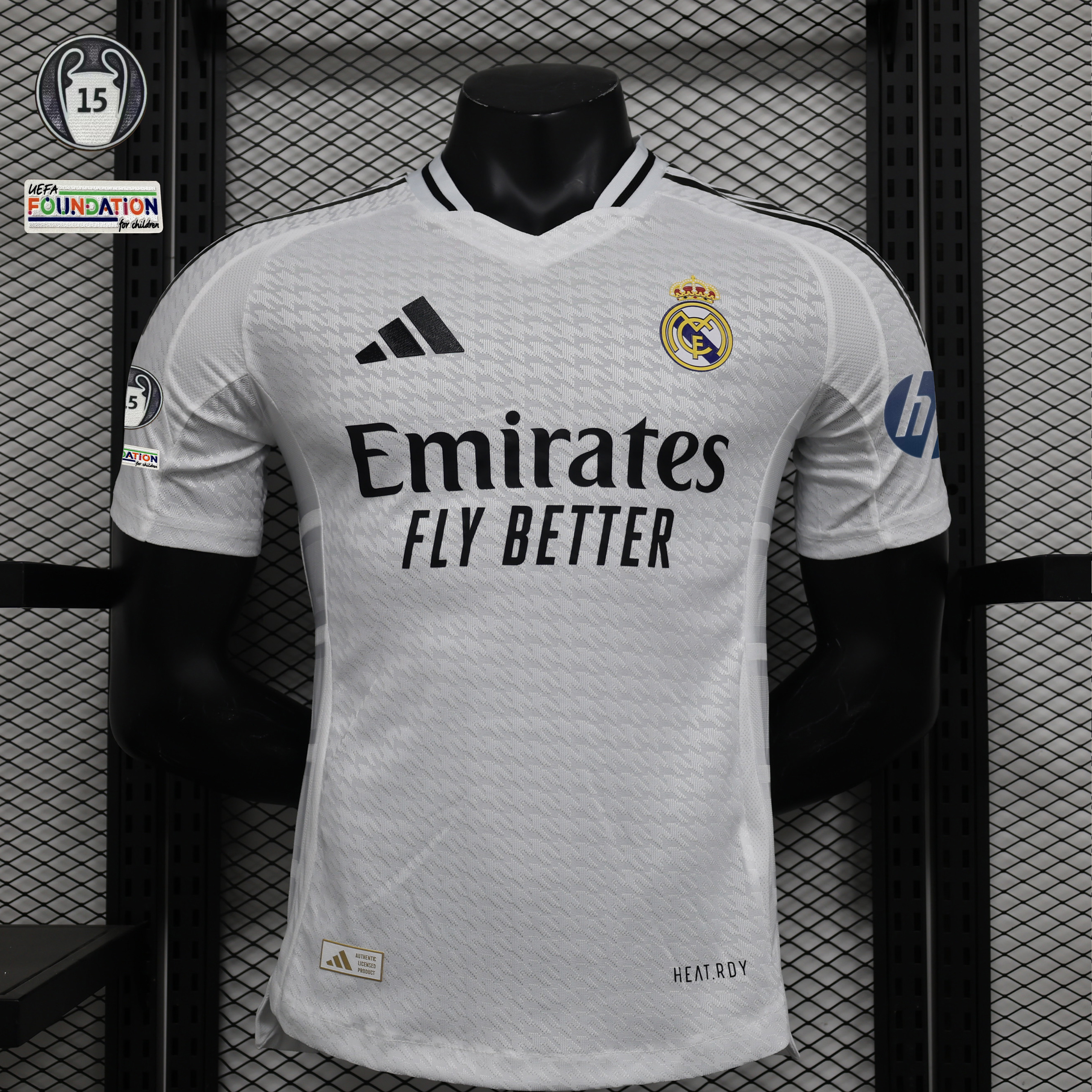 24/25 Player Real Madrid Home white jersey
