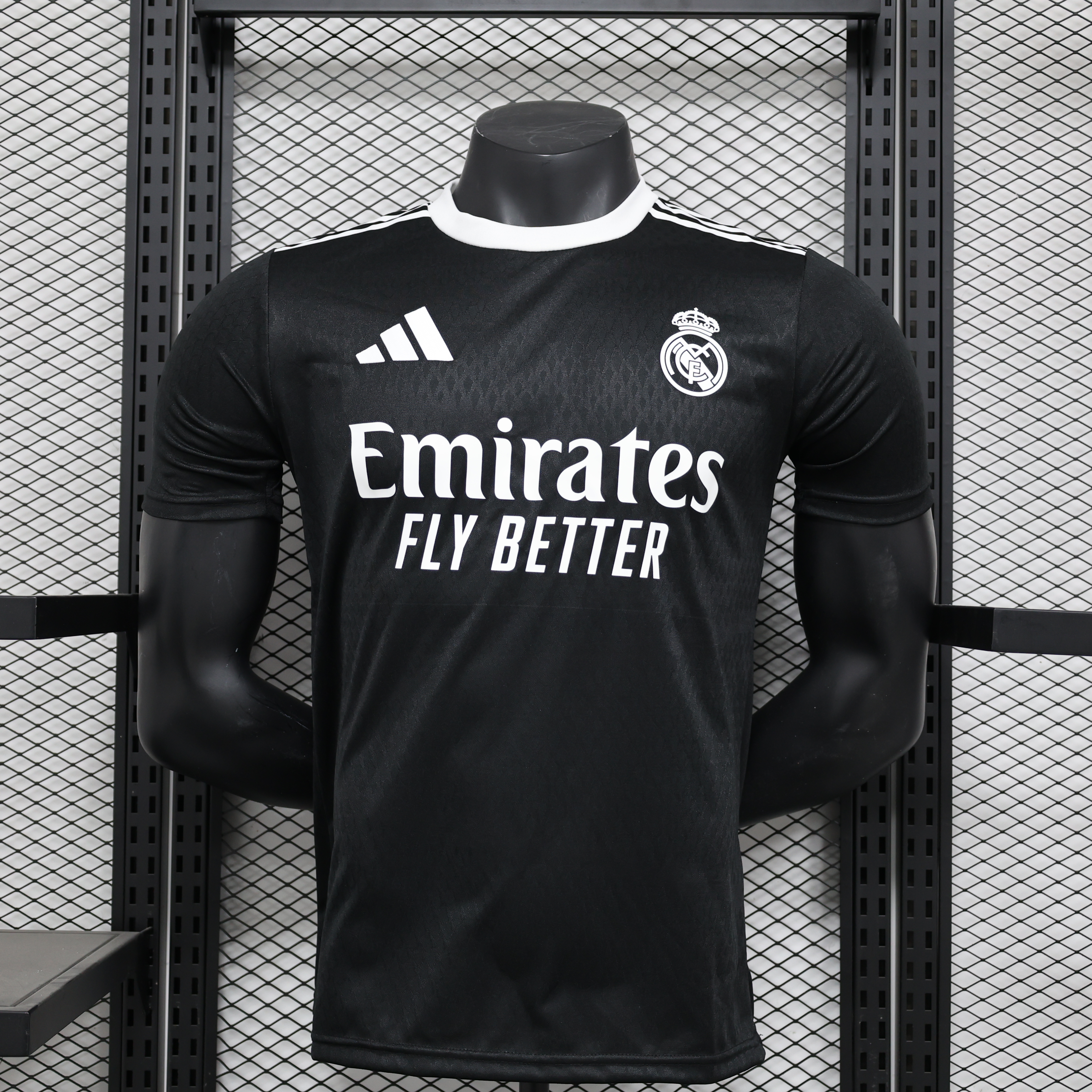 24/25 Real Madrid Players Special Edition black jersey