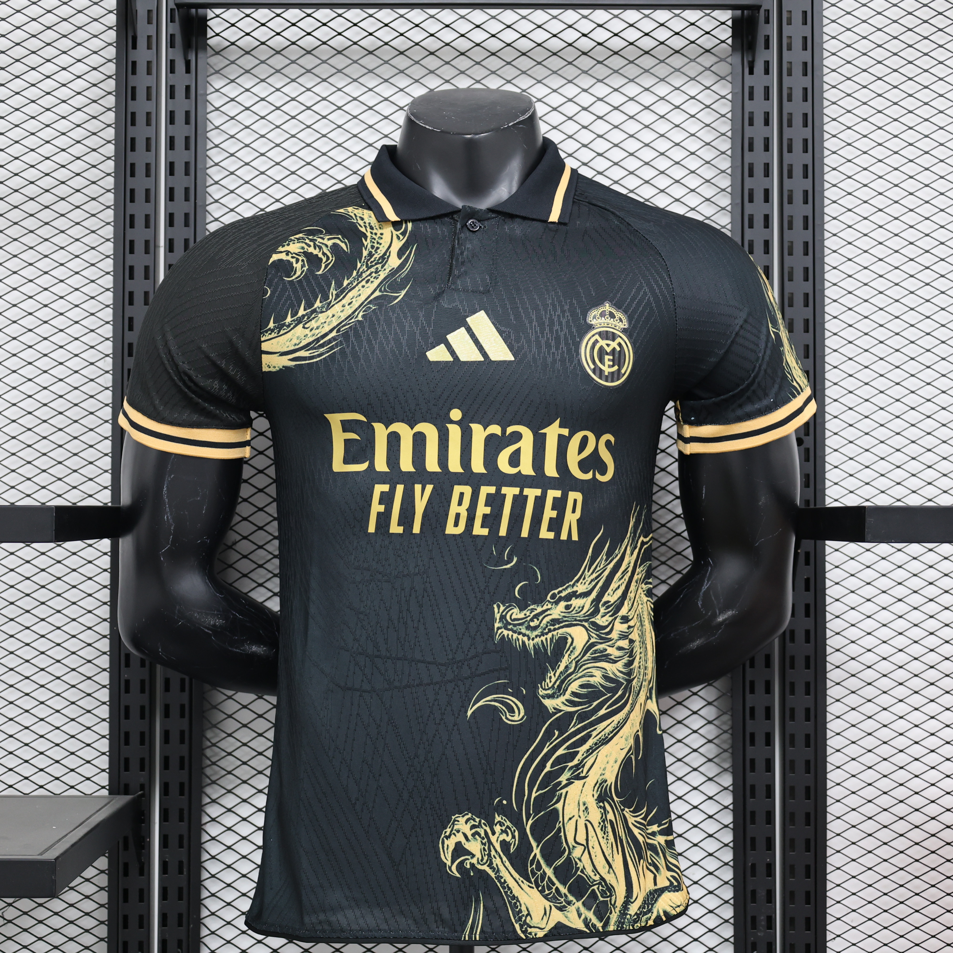 24/25 Player Real Madrid Special Edition black jersey