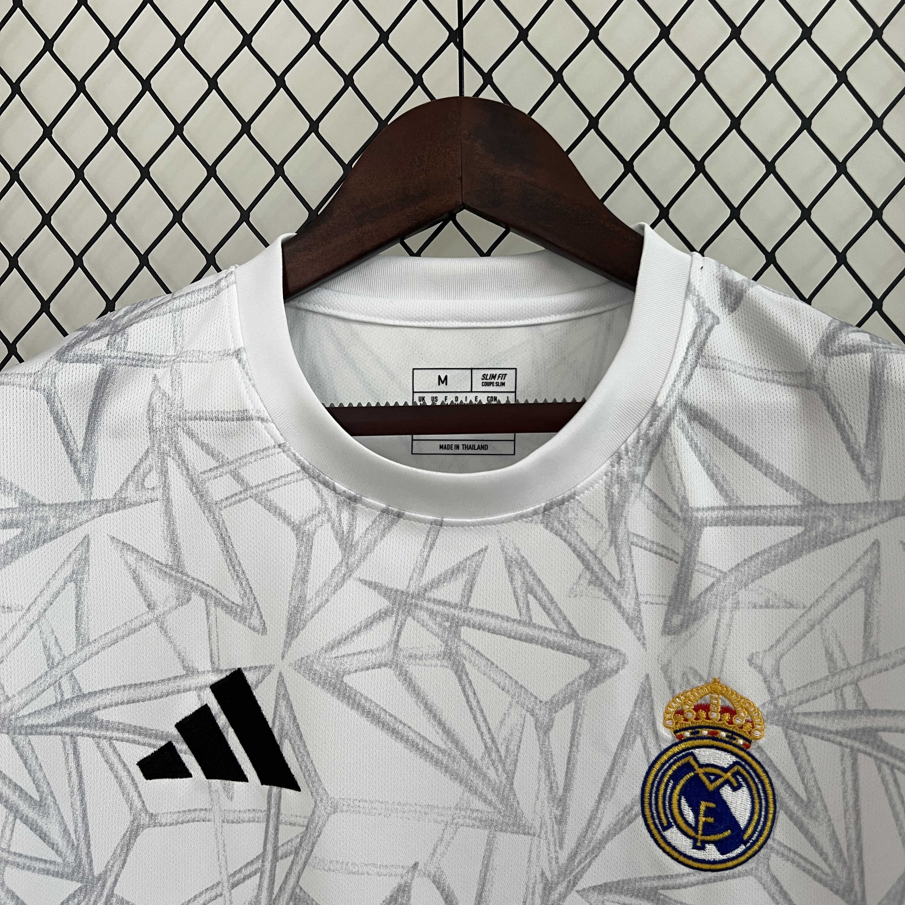 24/25 Real Madrid Pre-match white Suit