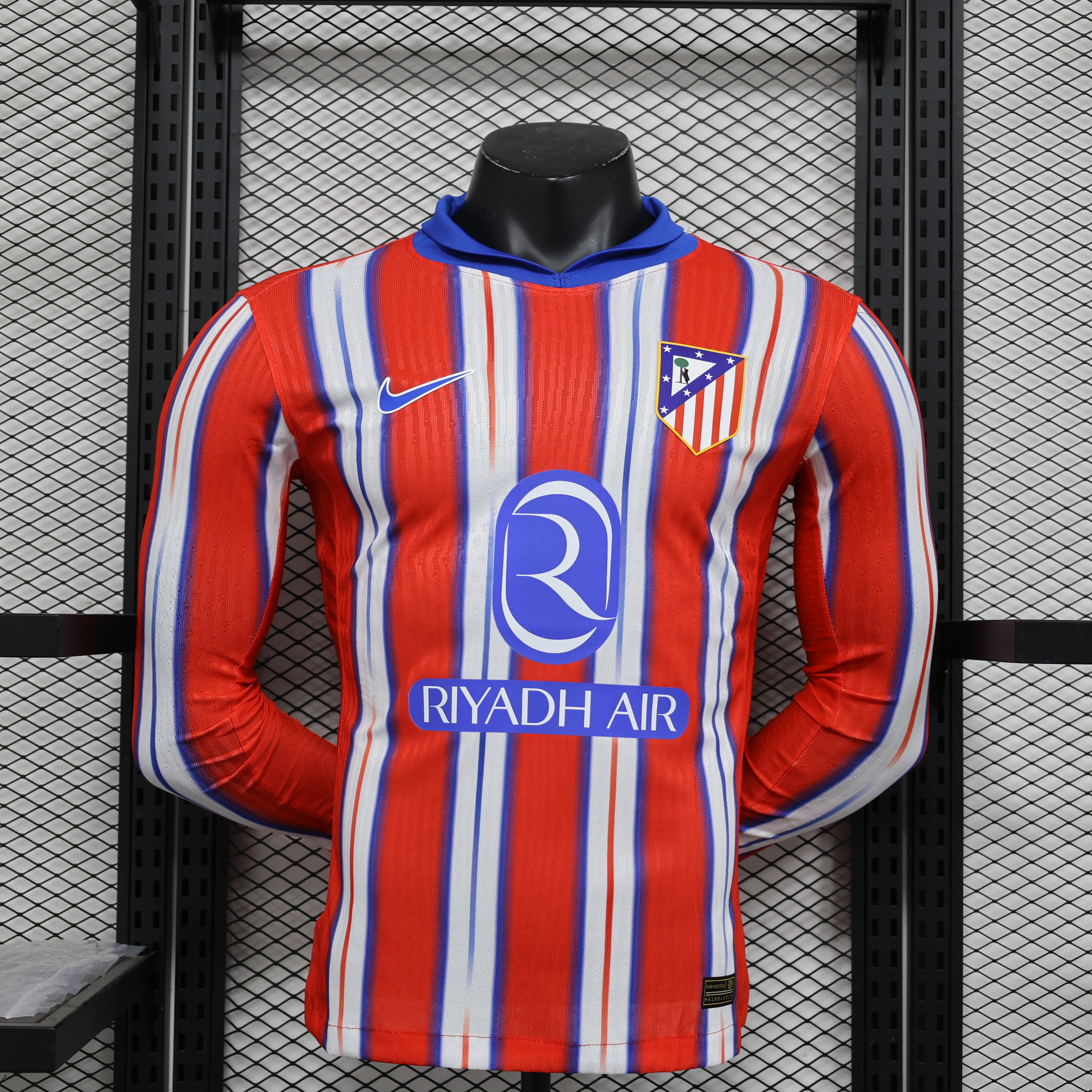 24/25 Player Long Sleeve Atletico Madrid Home jersey
