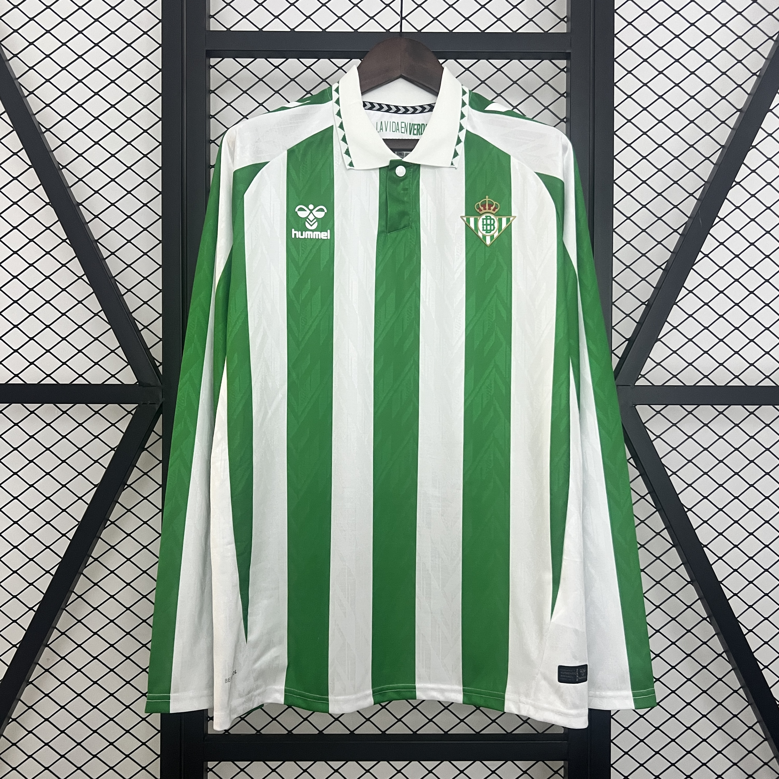 24/25 Long Sleeve Real Betis Home jersey