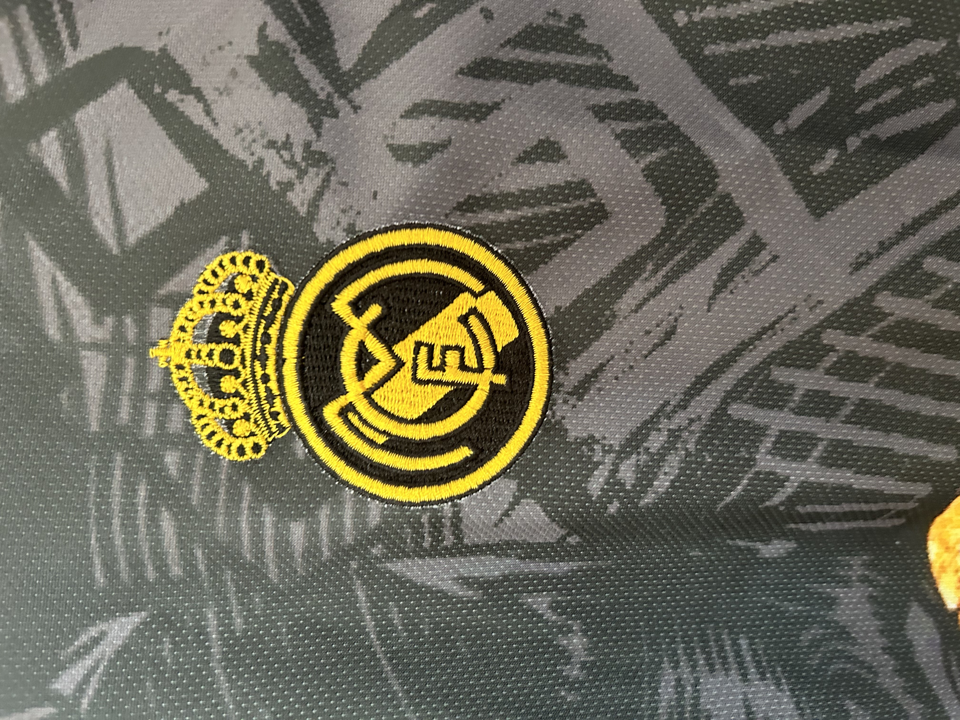 25/26 Real Madrid Special Edition black jersey