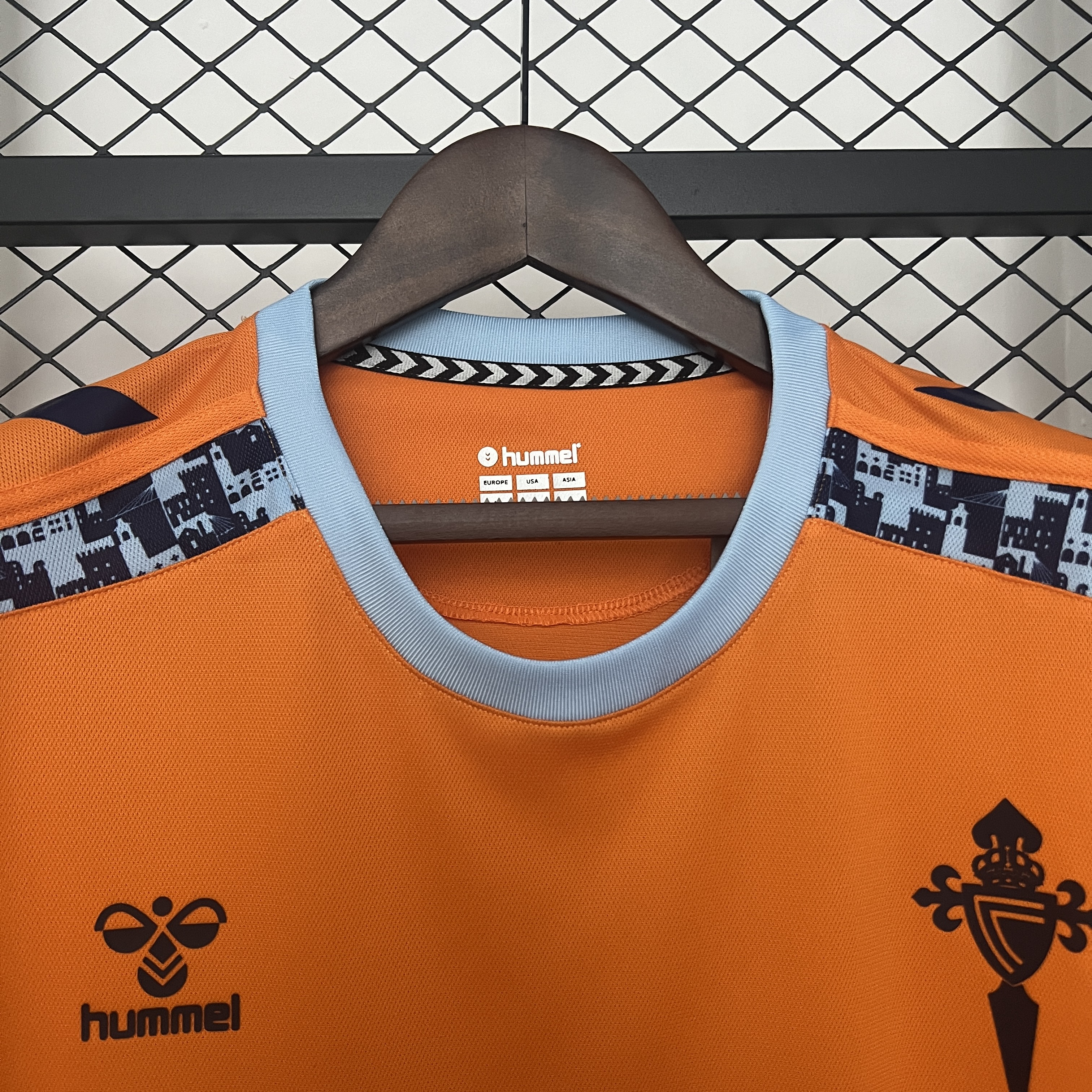 24/25 Celta Third Away orange jersey