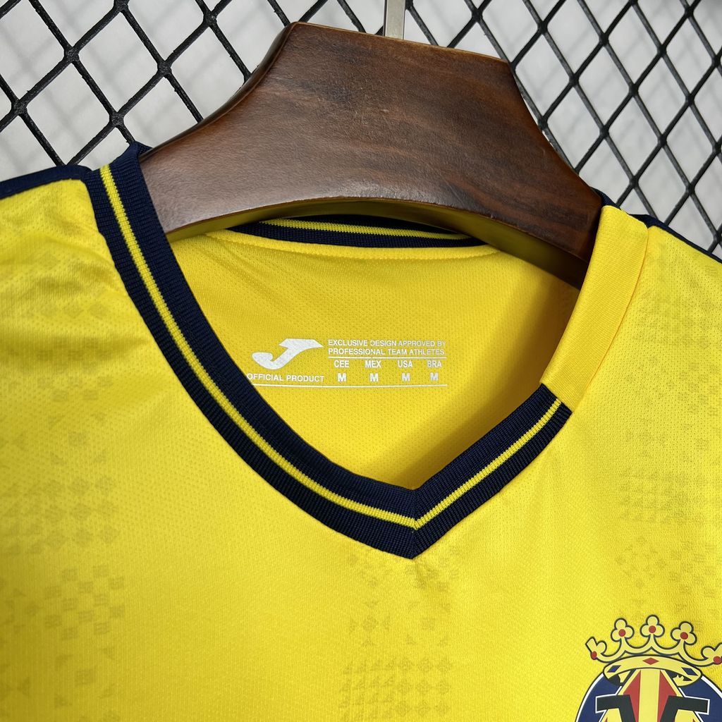 24/25 Villarreal CF Home yellow jersey