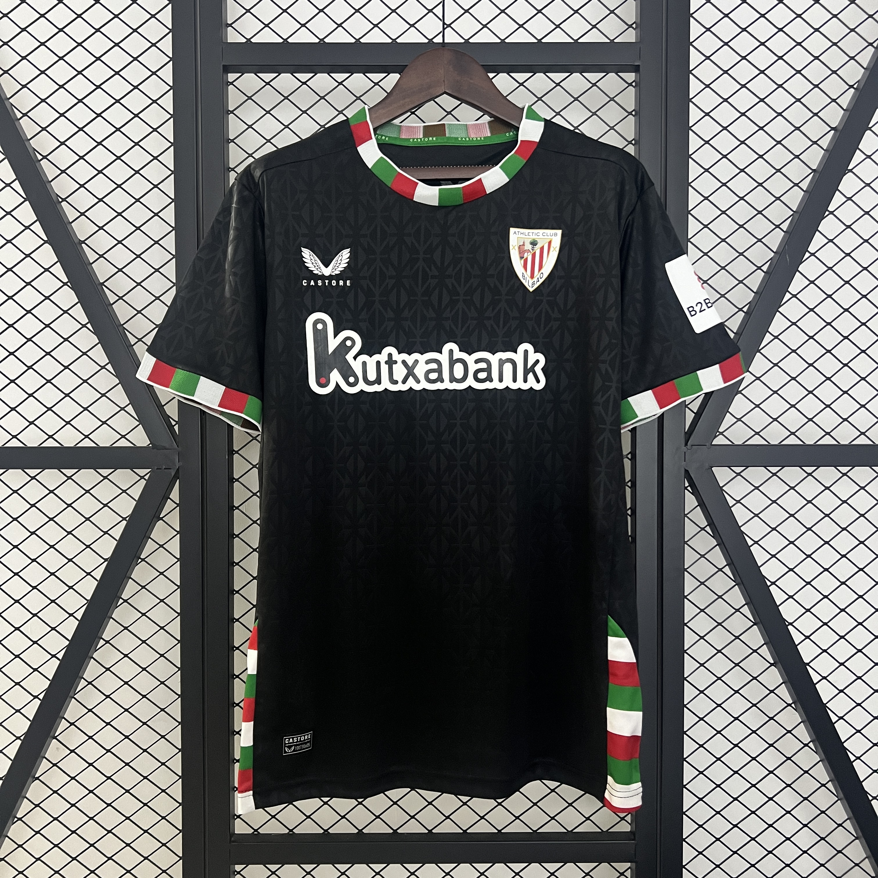 24/25 Athletic Bilbao Fourth Away black jersey