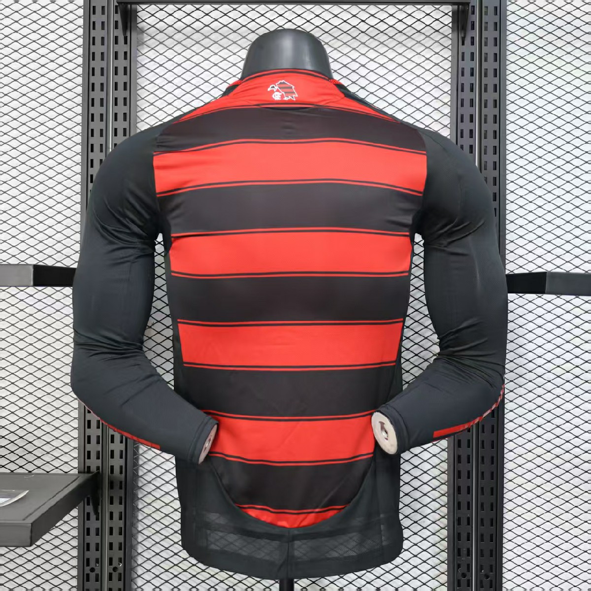 Aston Villa Flamengo Long Sleeve Home 2025-26 Players Jerseys
