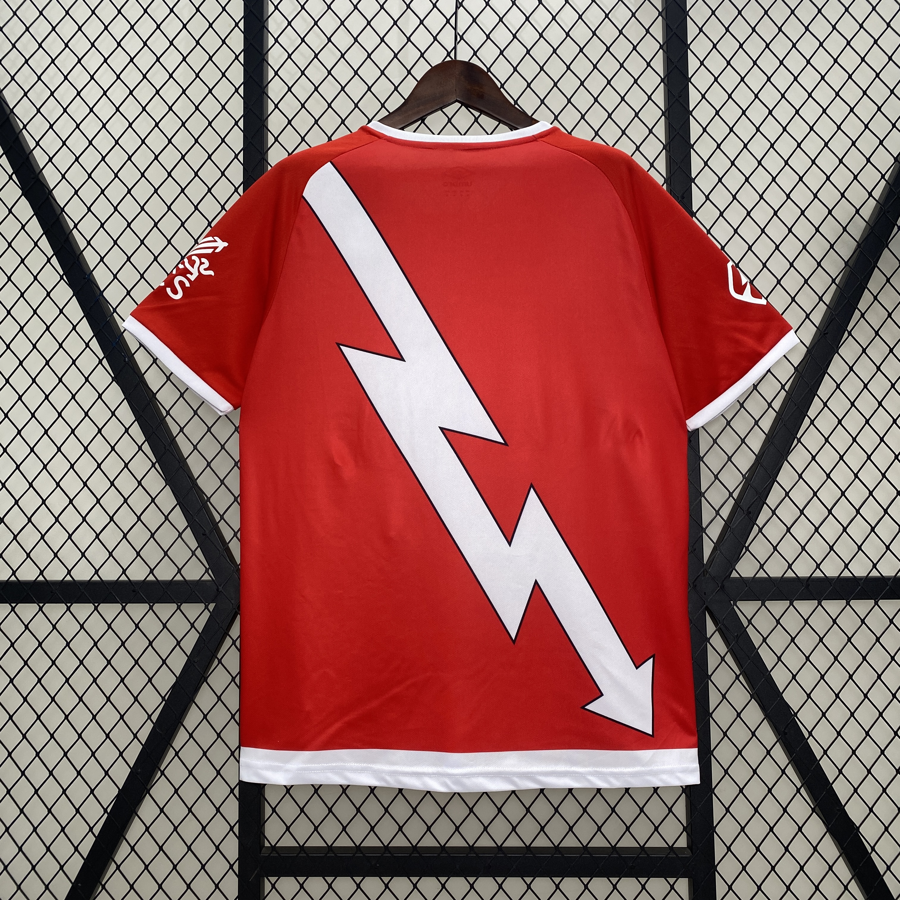 24/25 Rayo Vallecano Away red  jersey