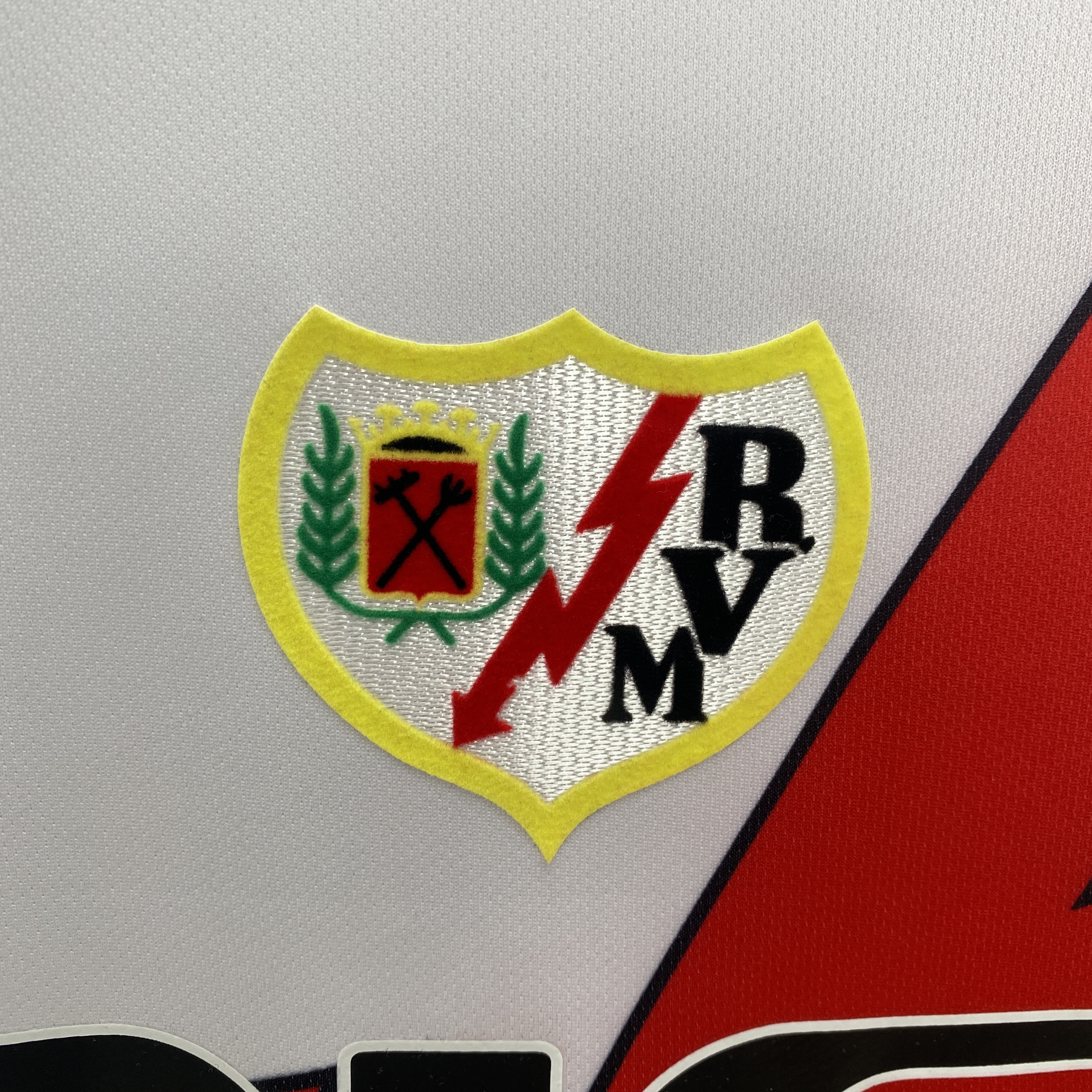 24/25 Rayo Vallecano Home white jersey
