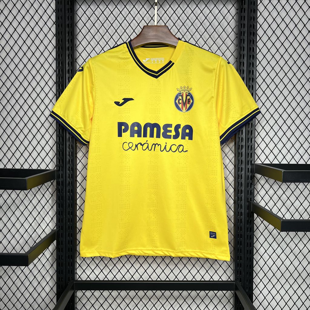 24/25 Villarreal CF Home yellow jersey