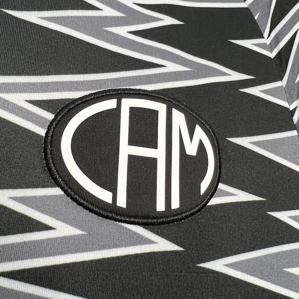 24/25 Atletico Mineiro Third Away All Sponsors  black jersey