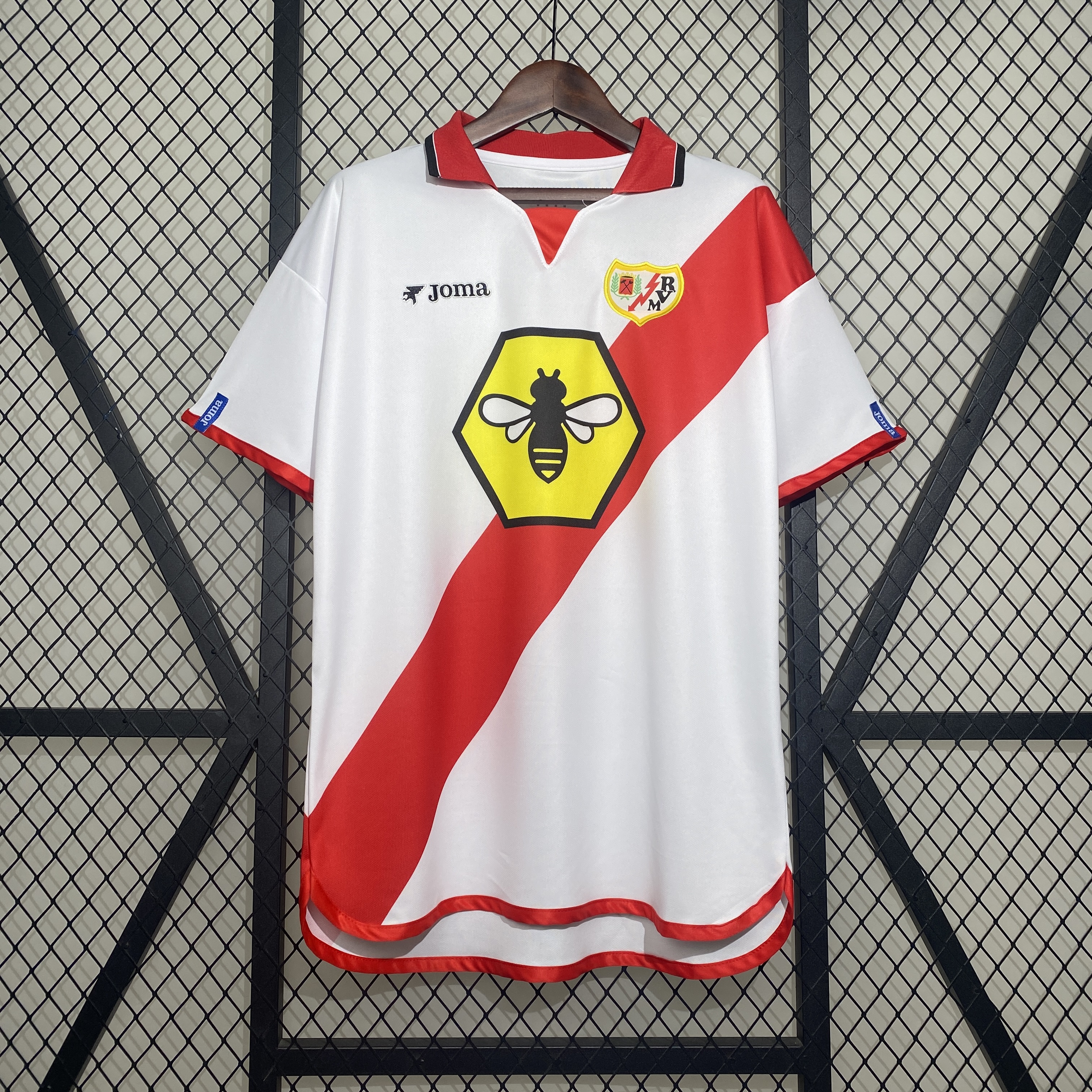 Retro Rayo Vallecano 01/02 Home jersey