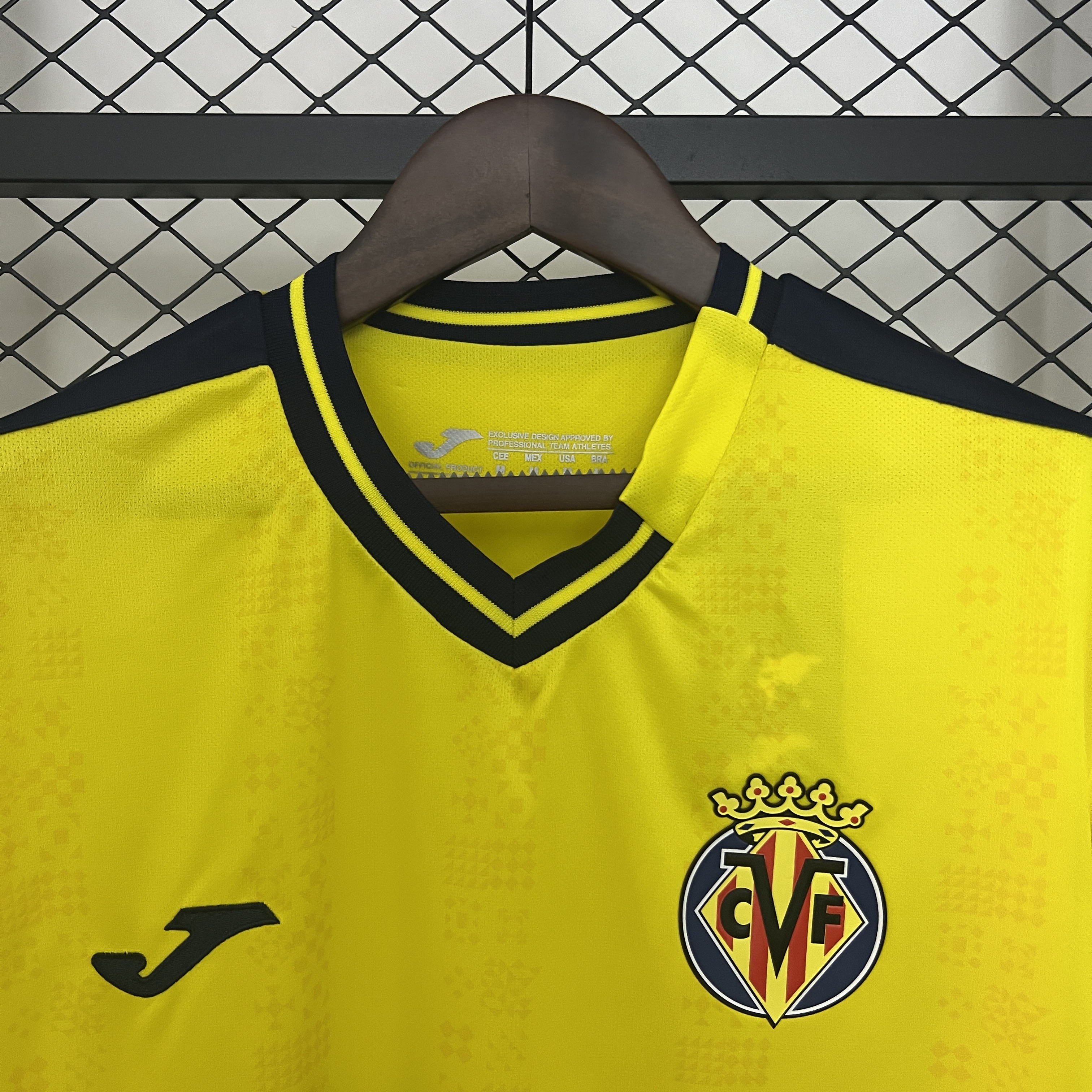 24/25 Villarreal Home yellow jersey