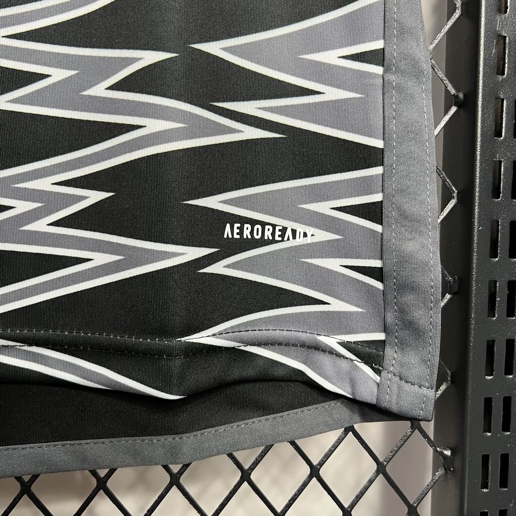 24/25 Atletico Mineiro Third Away All Sponsors  black jersey