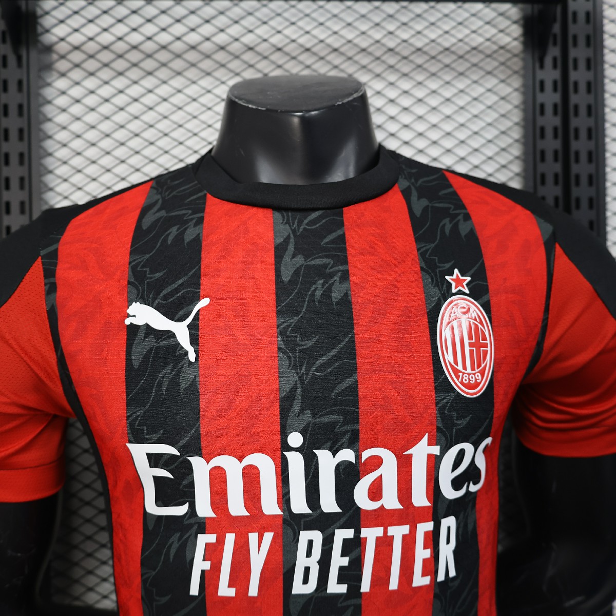 AC Milan Home Players Jerseys 2025-26