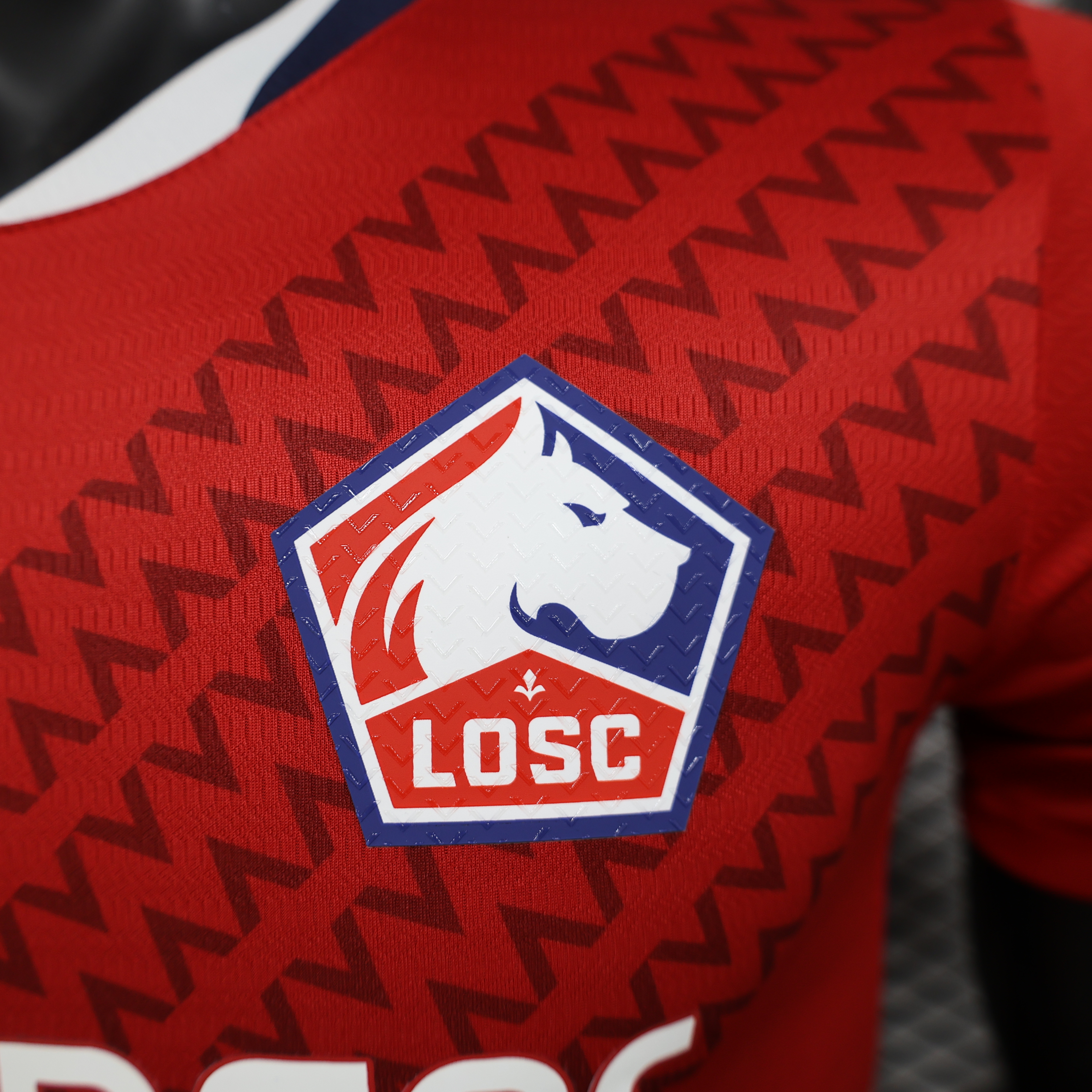 24/25 Player Lille Home red  jersey
