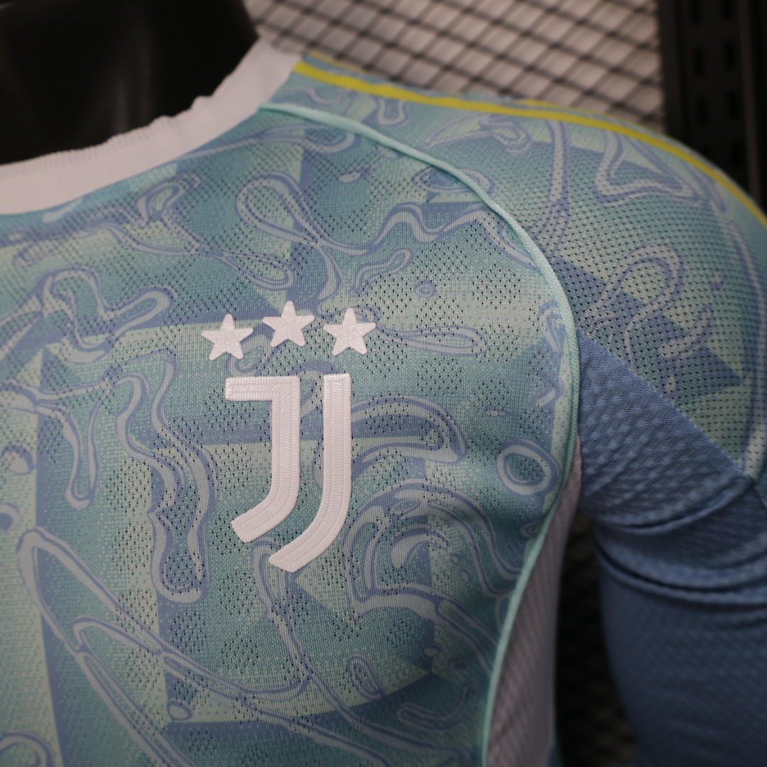 Juventus Away long sleeves Players Jerseys 2025-26