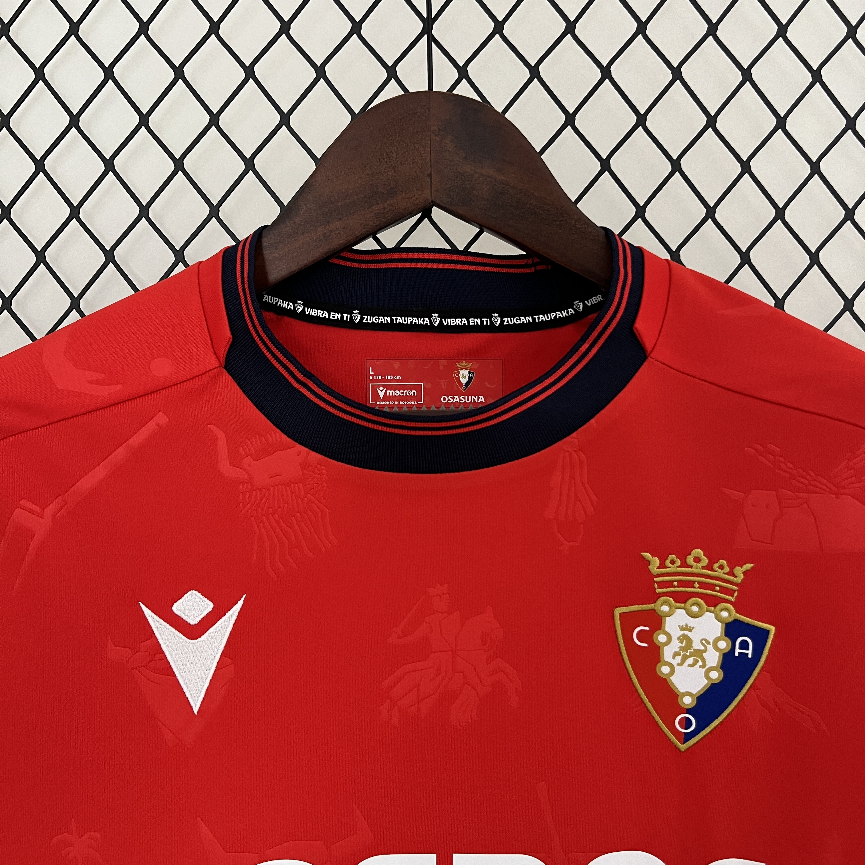 24/25 Osasuna Home red jersey