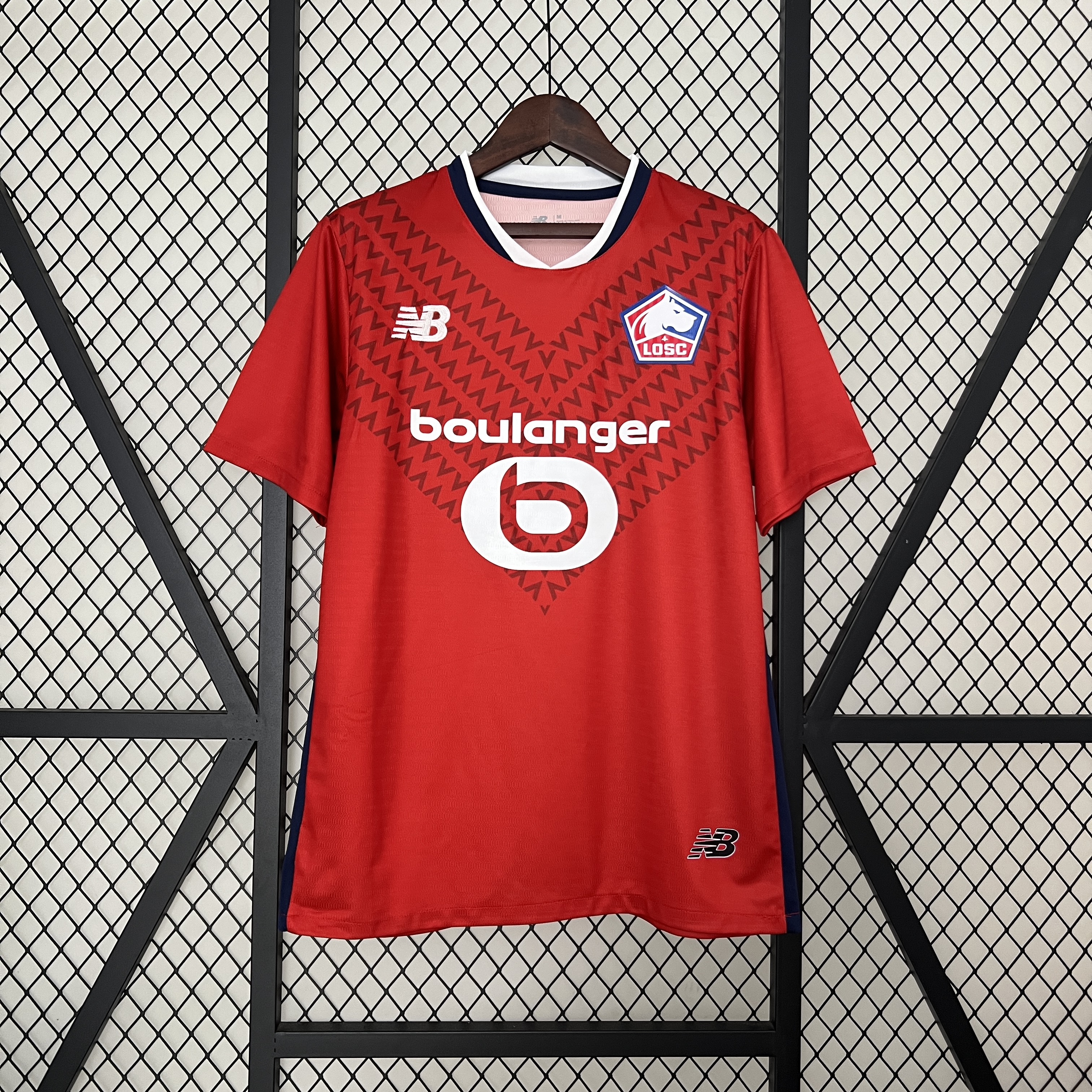 24/25 Lille home red jersey