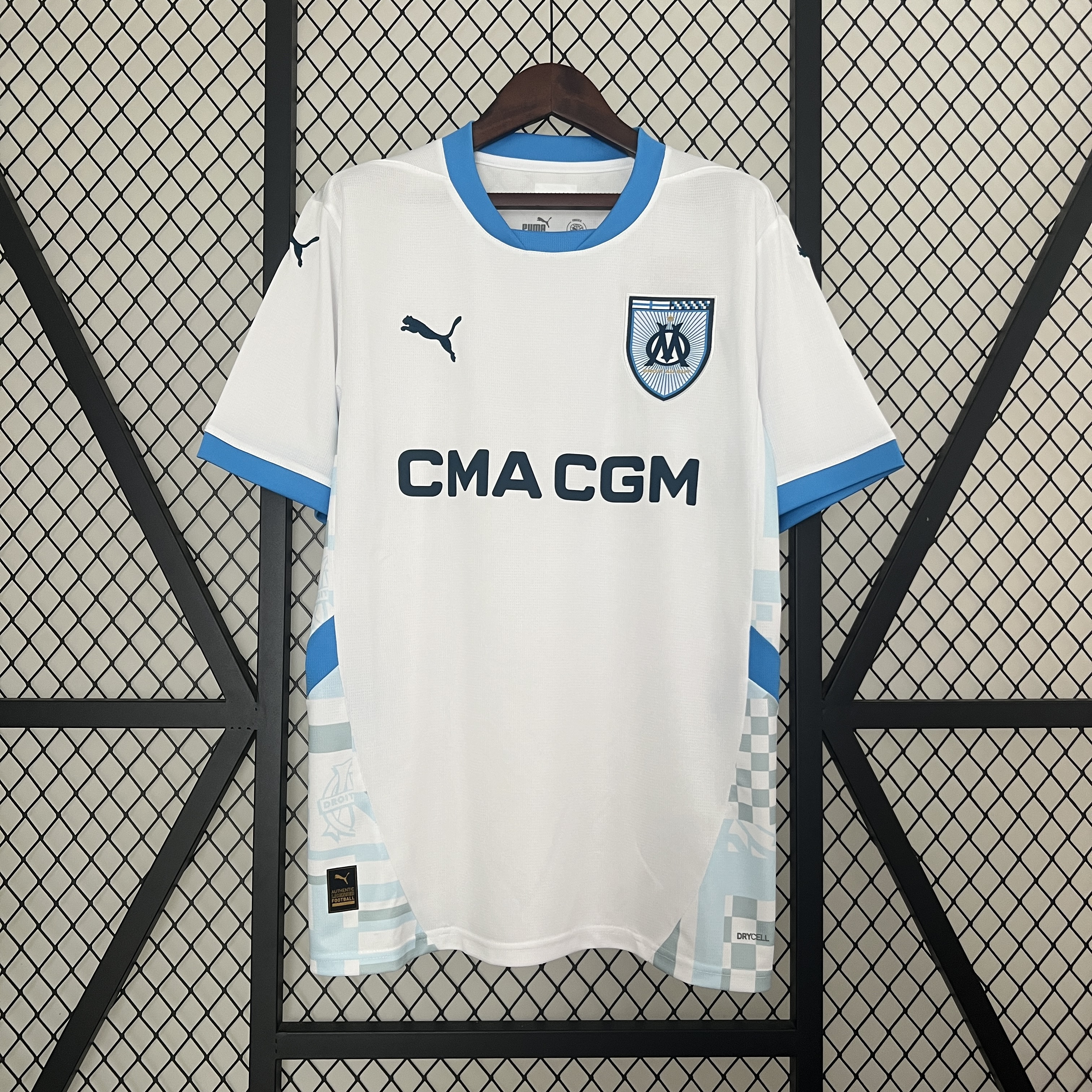 24/25 Marseille Home white jersey