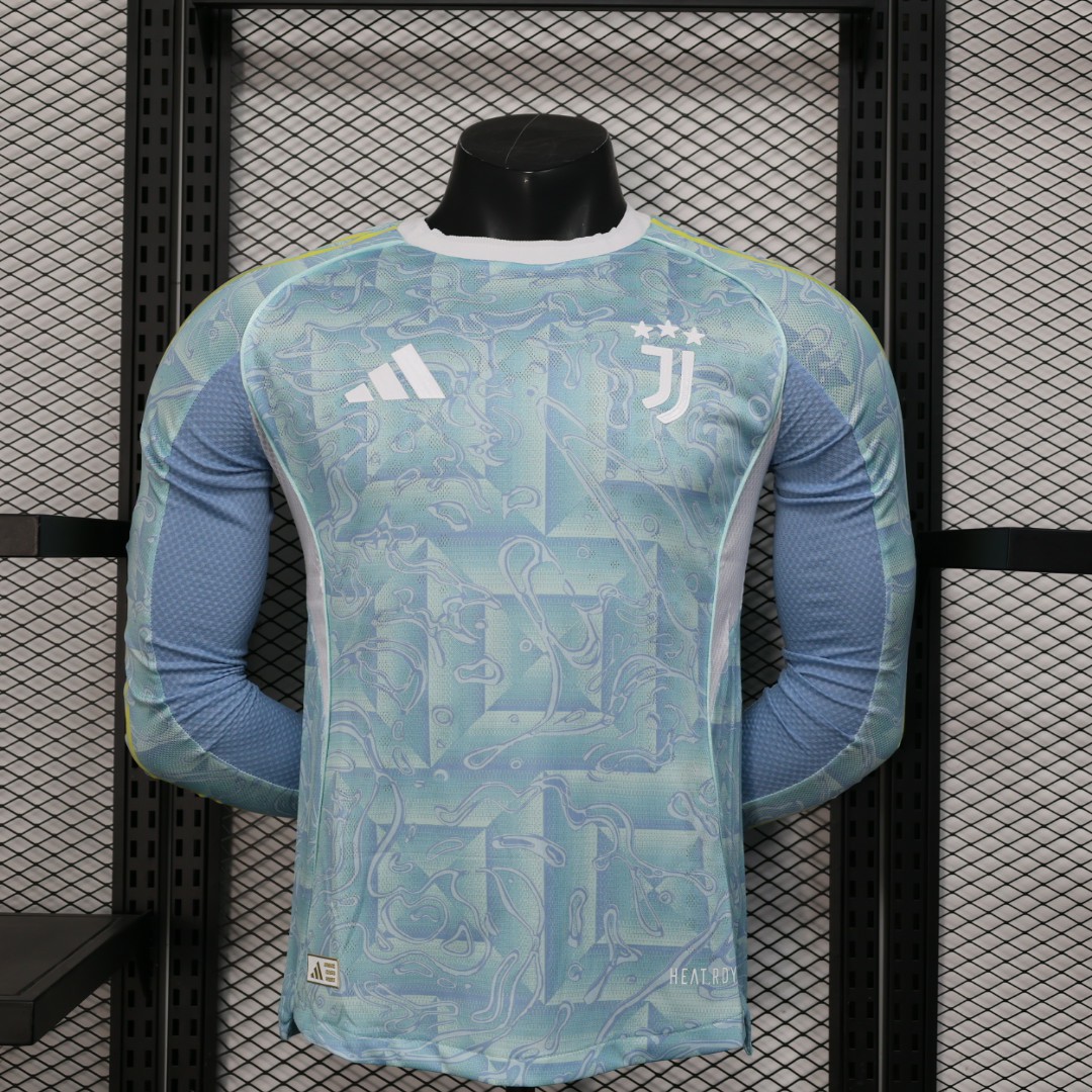 Juventus Away long sleeves Players Jerseys 2025-26