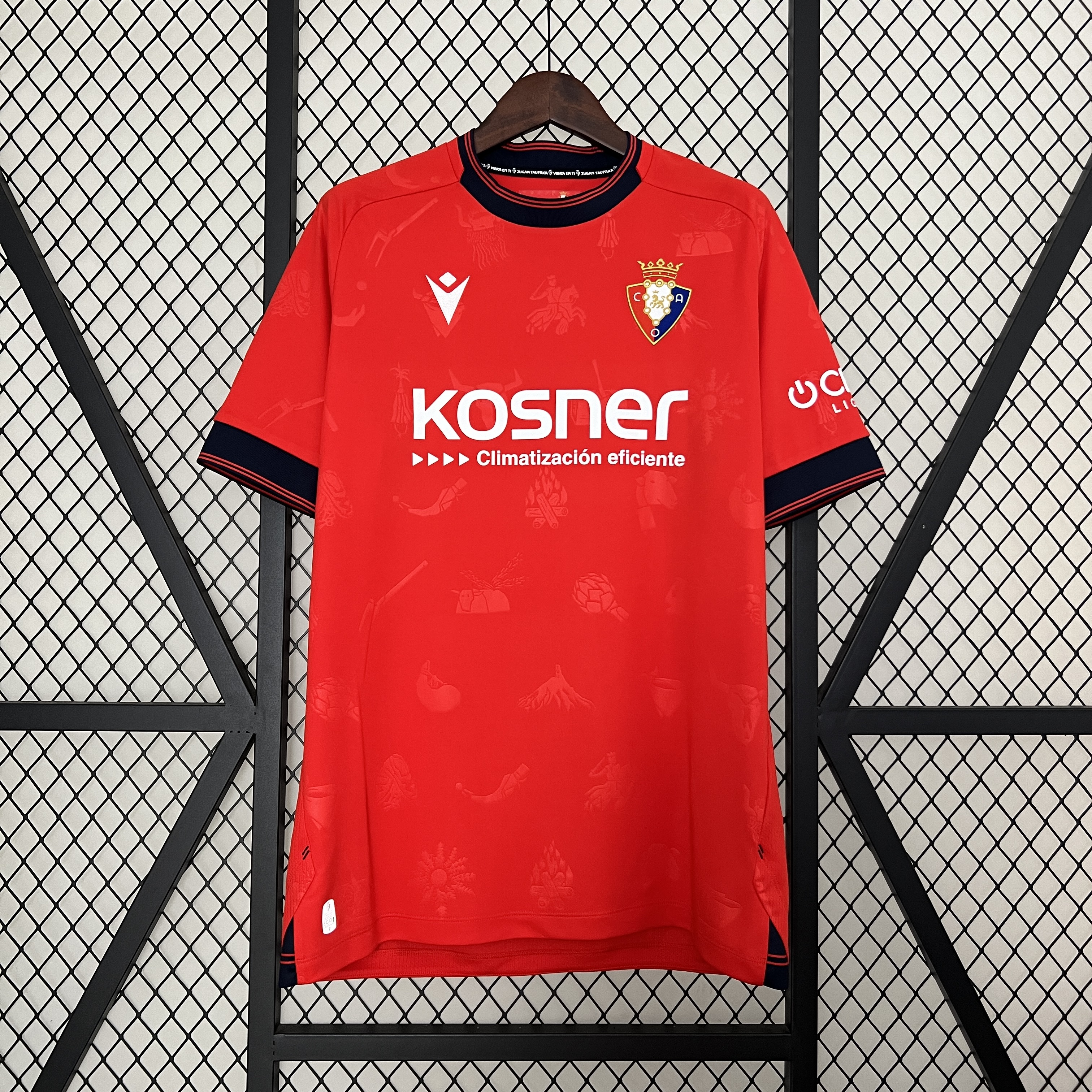 24/25 Osasuna Home red jersey