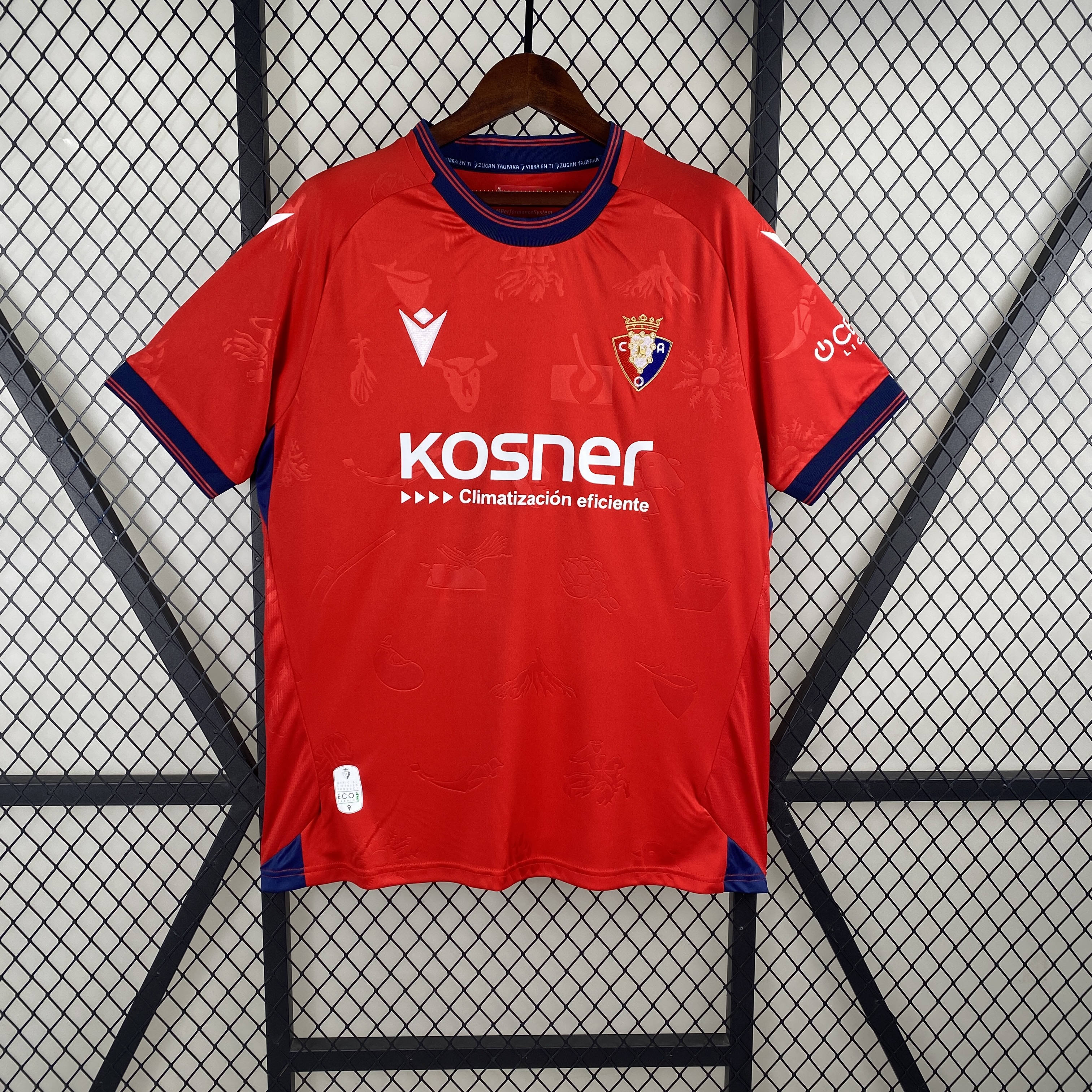 24/25 Osasuna home red jersey