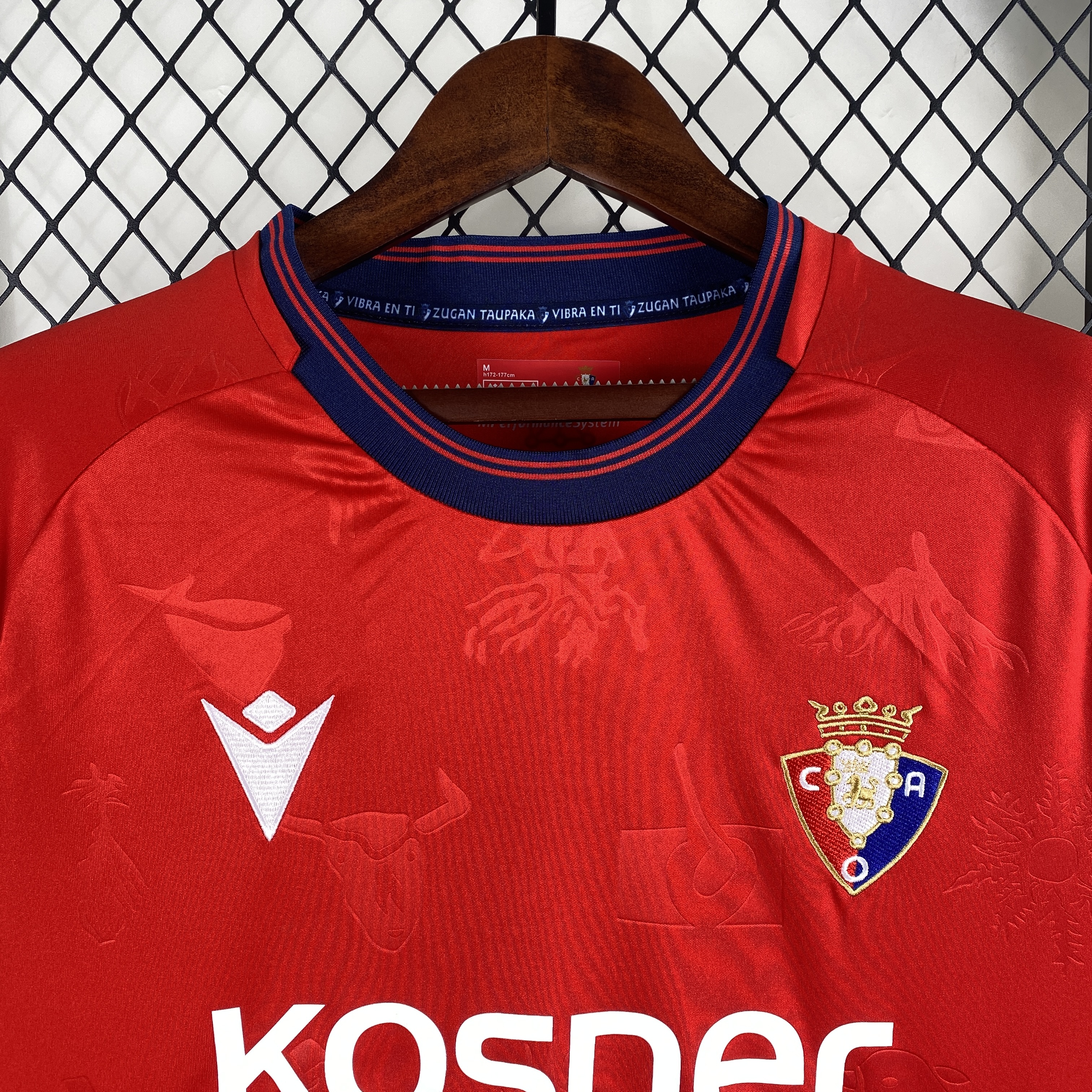 24/25 Osasuna home red jersey