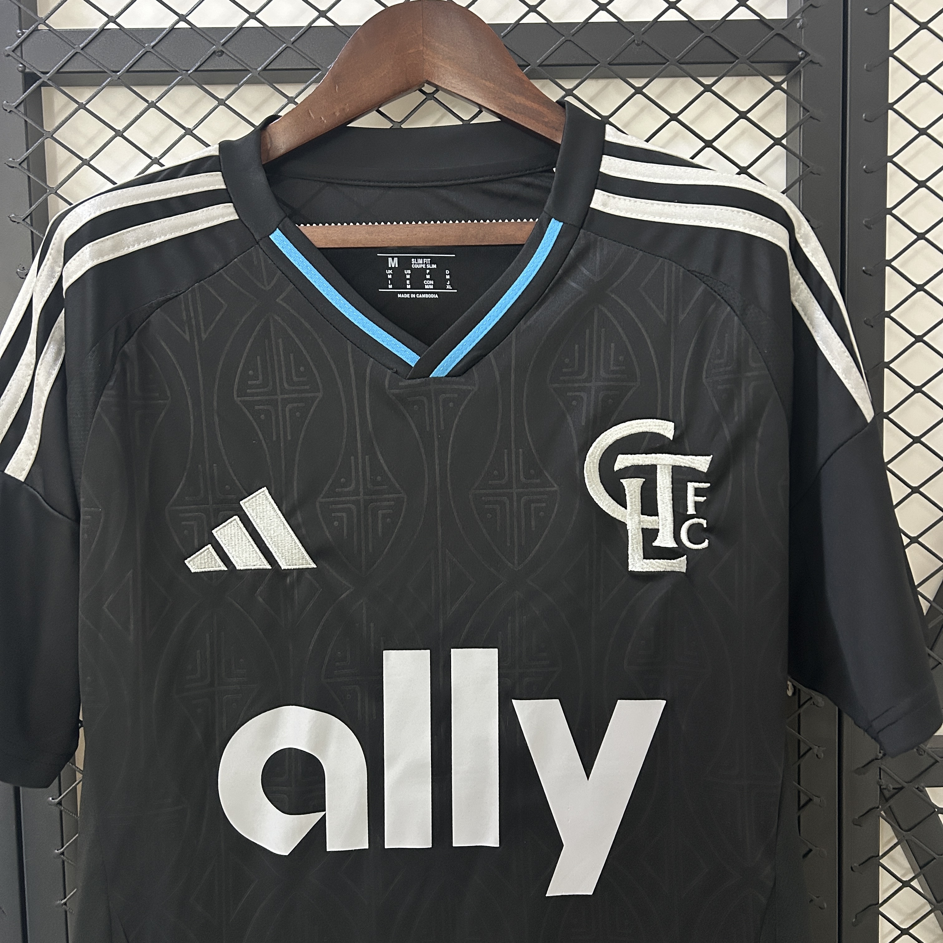 25/26 Charlotte FC Away  black jersey