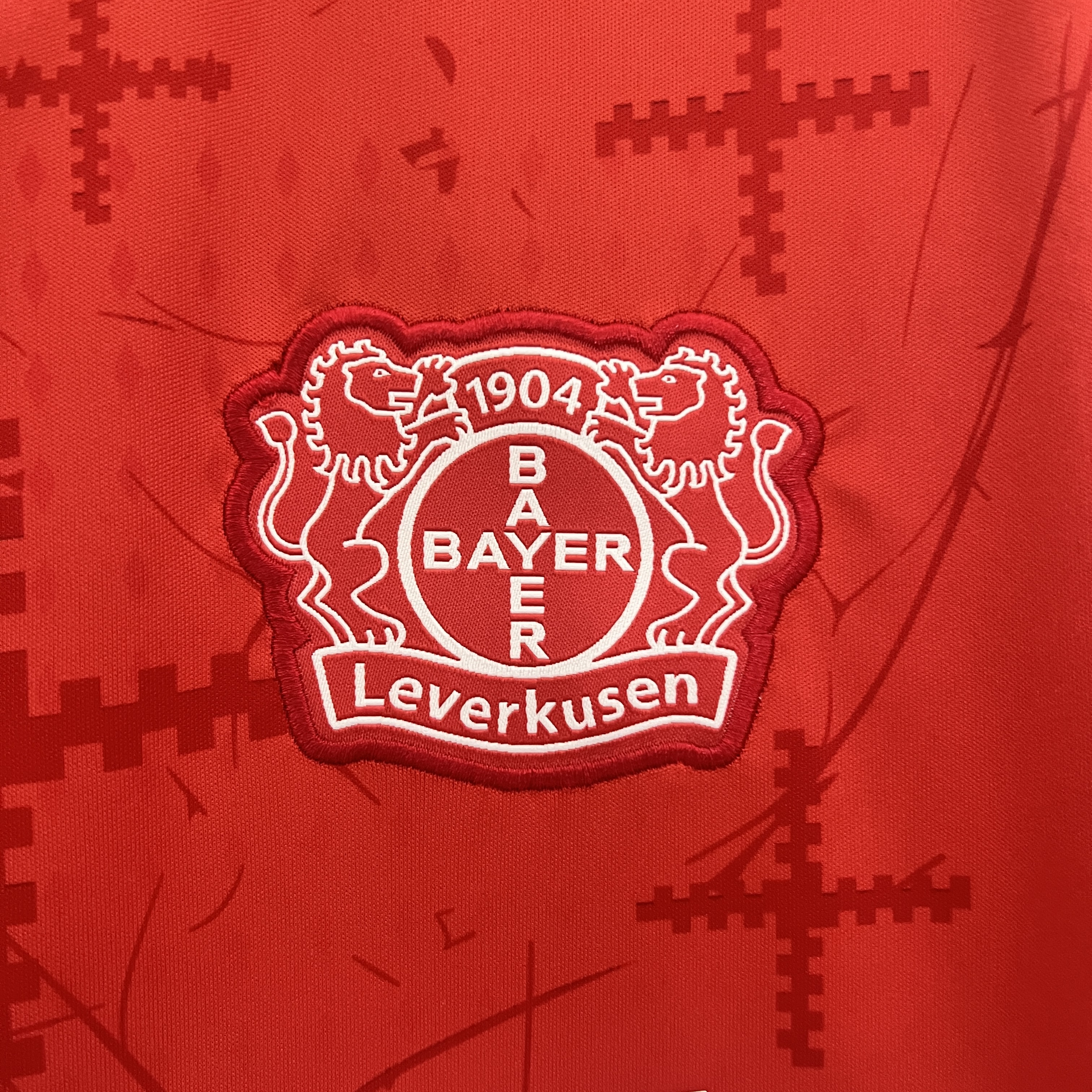 24/25 Leverkusen Home red jersey