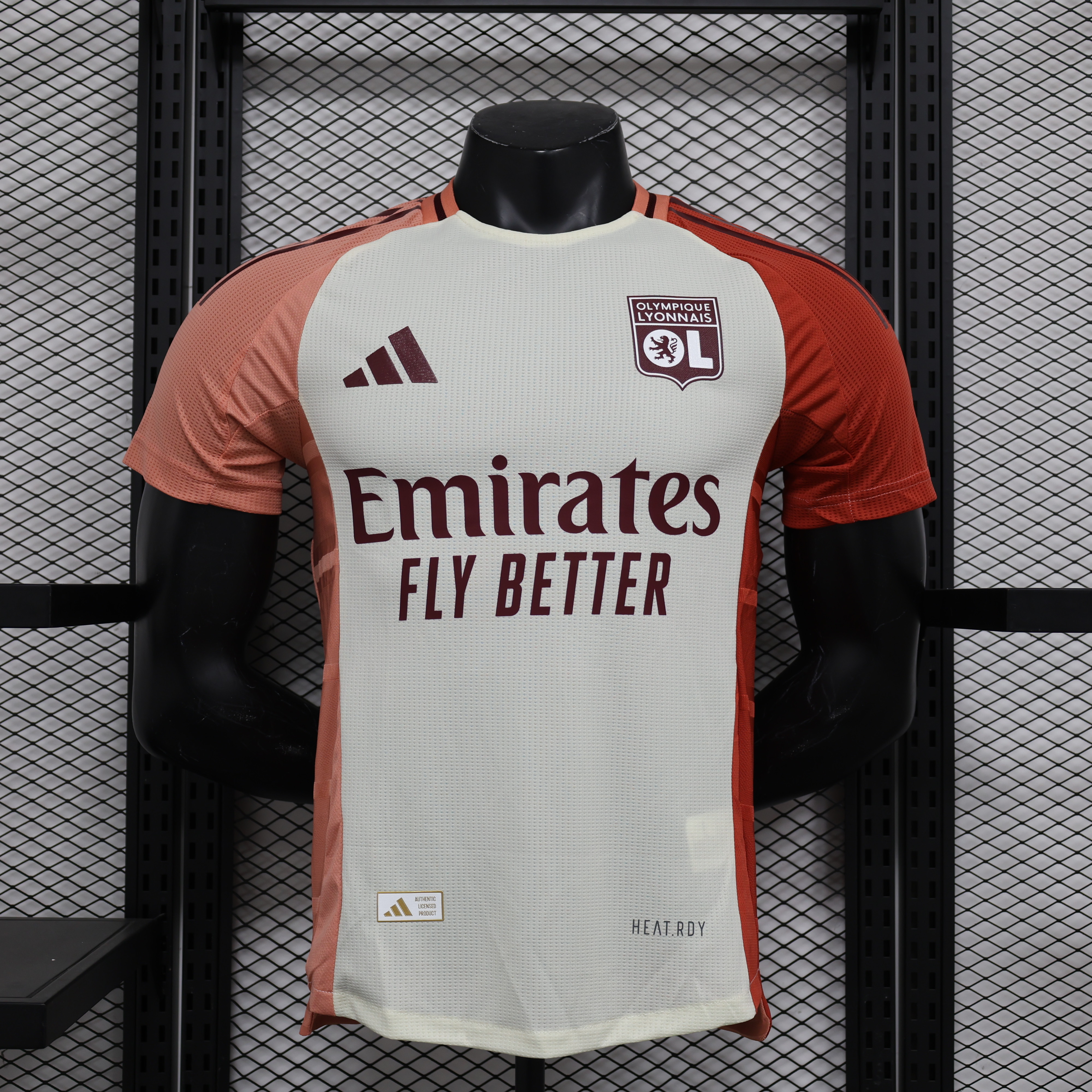 player Lyon's second away jersey