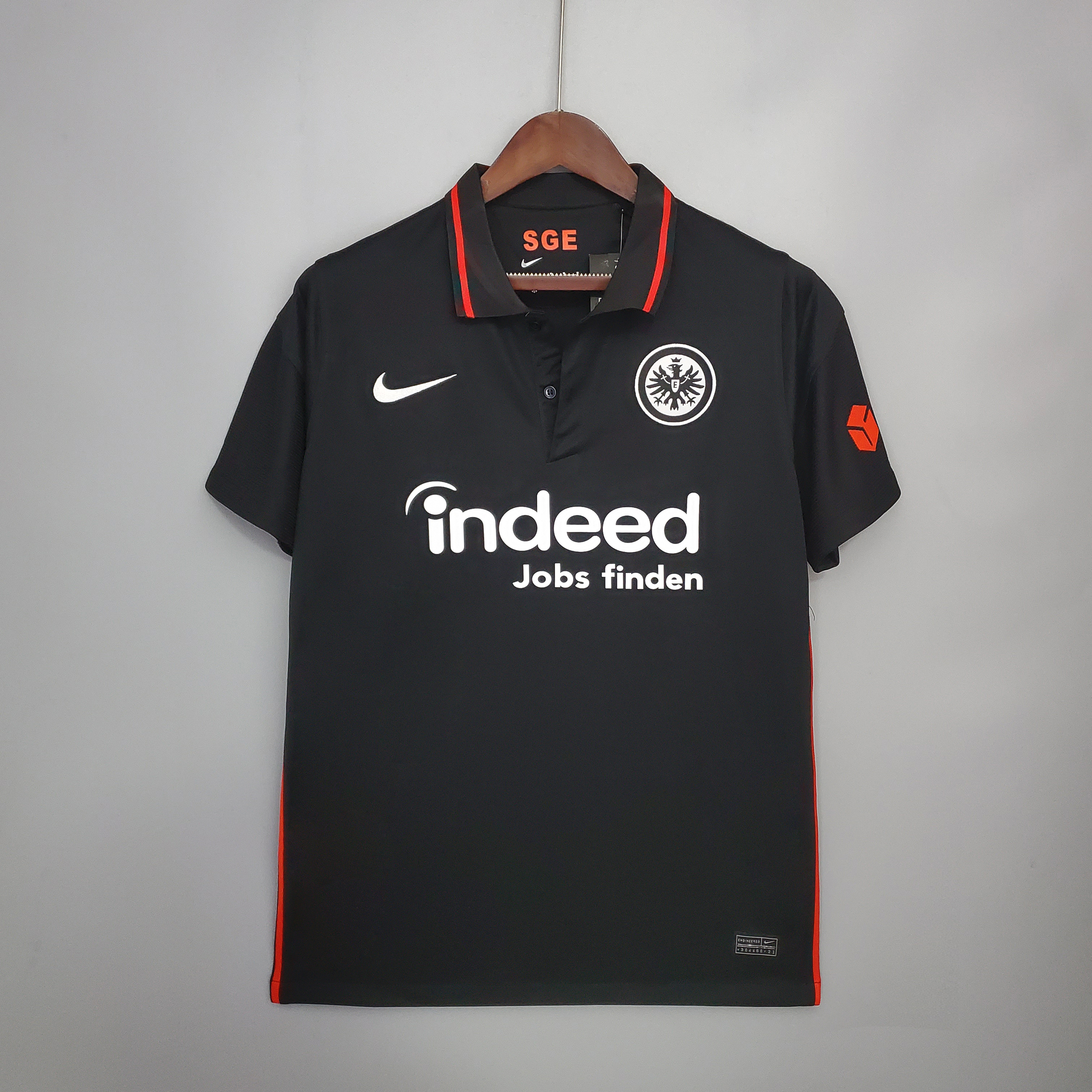 20/21 Frankfurt home black  jersey