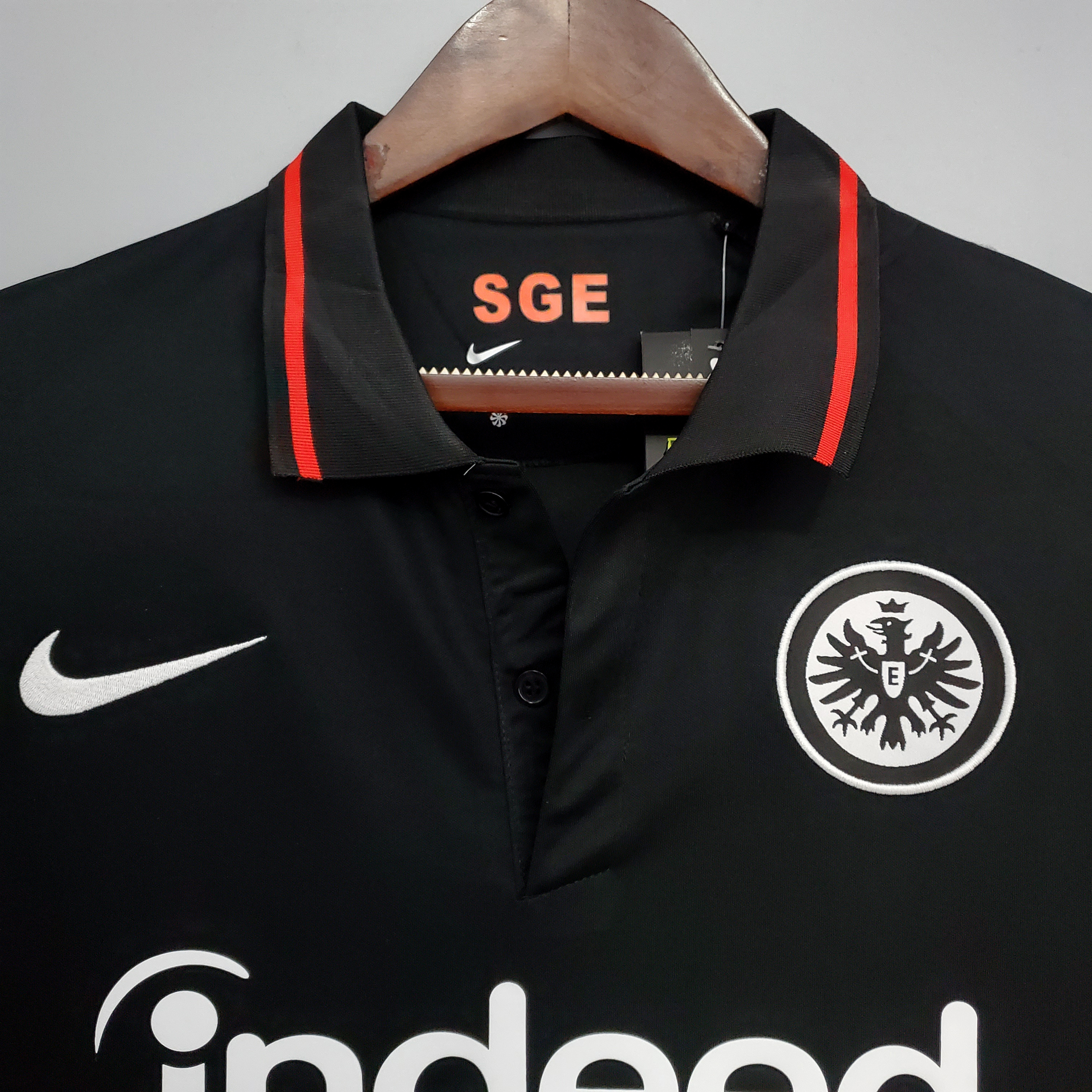 20/21 Frankfurt home black  jersey