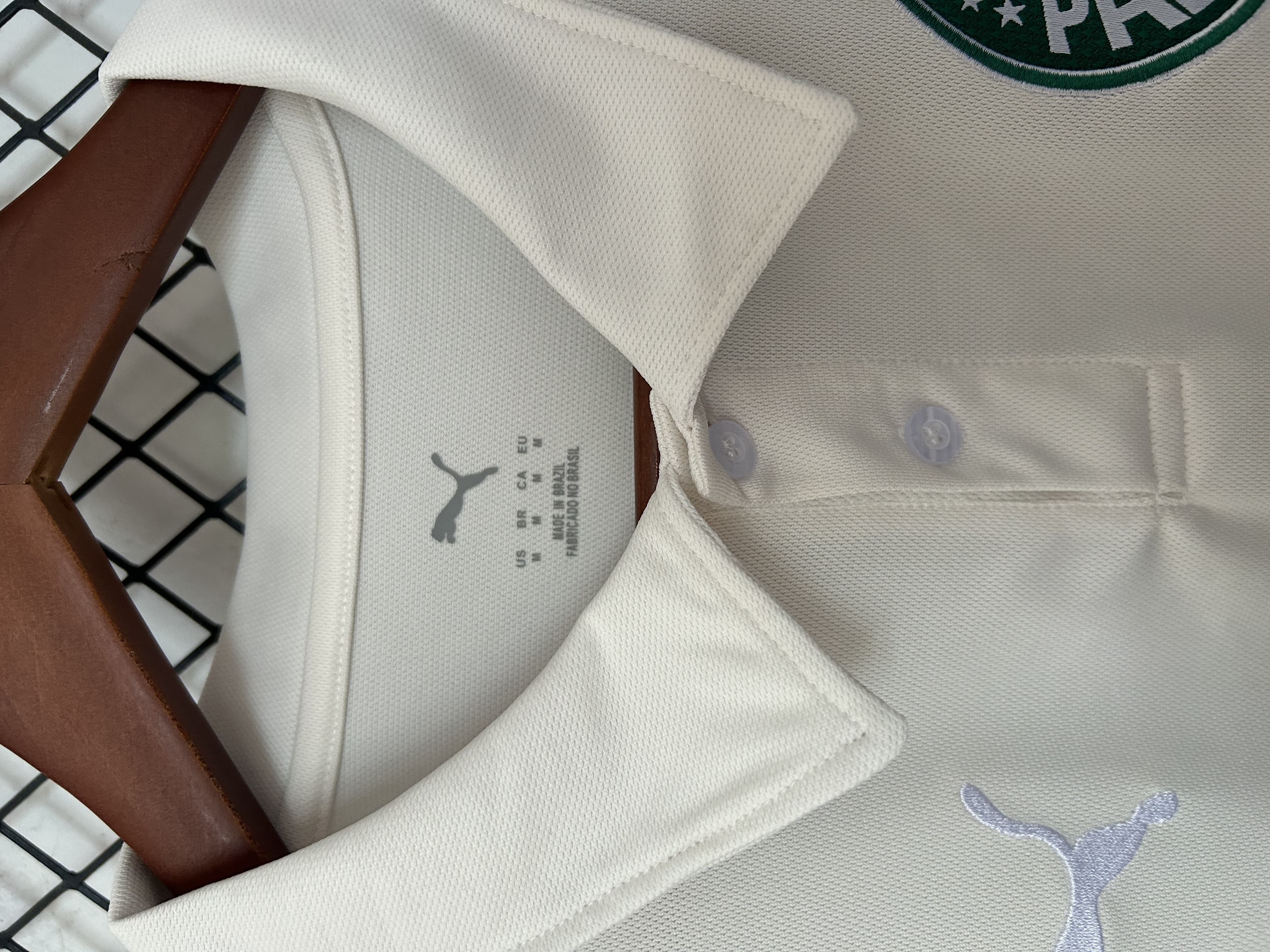 25/26 polo Palmeiras white suit