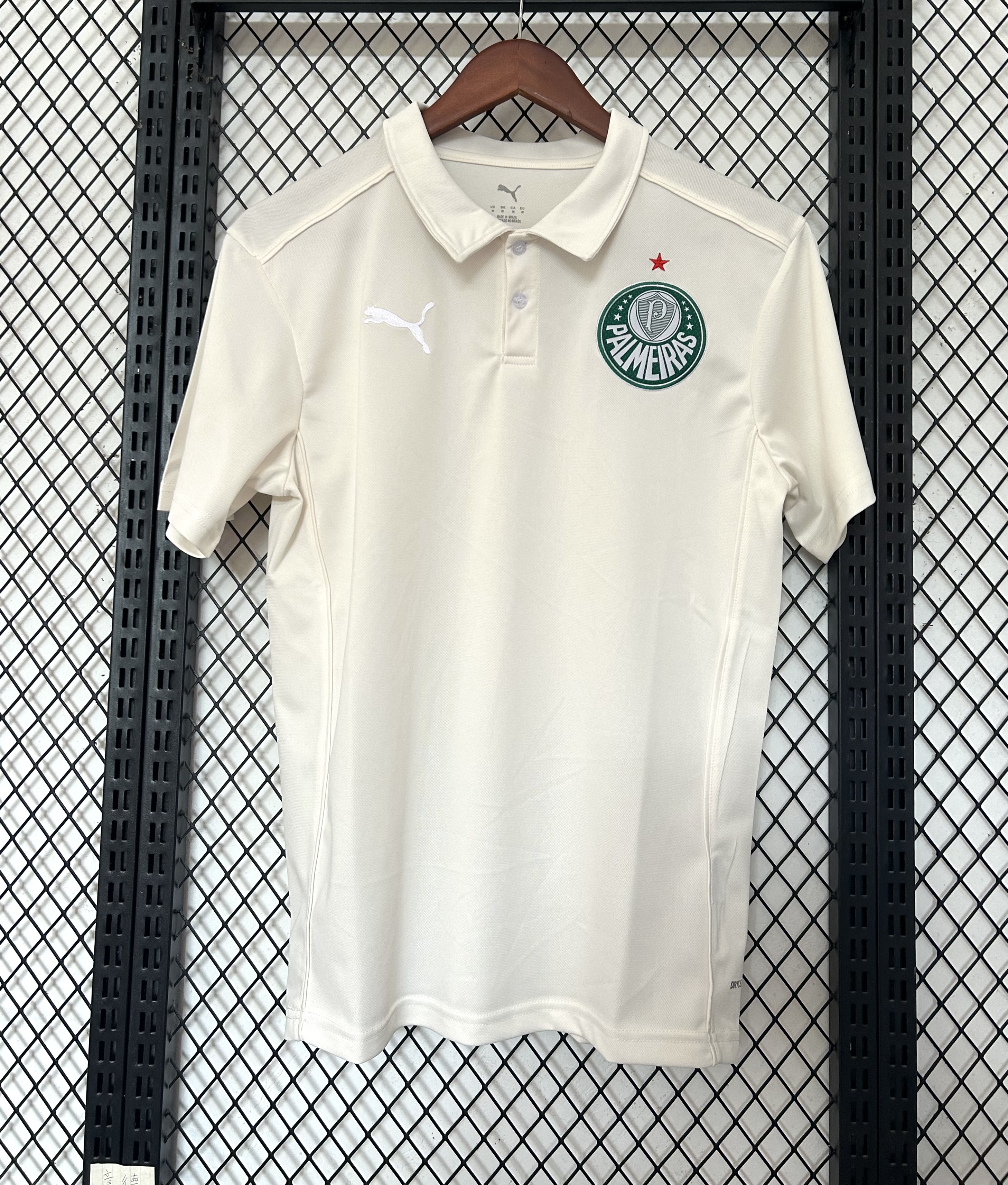 25/26 polo Palmeiras white suit