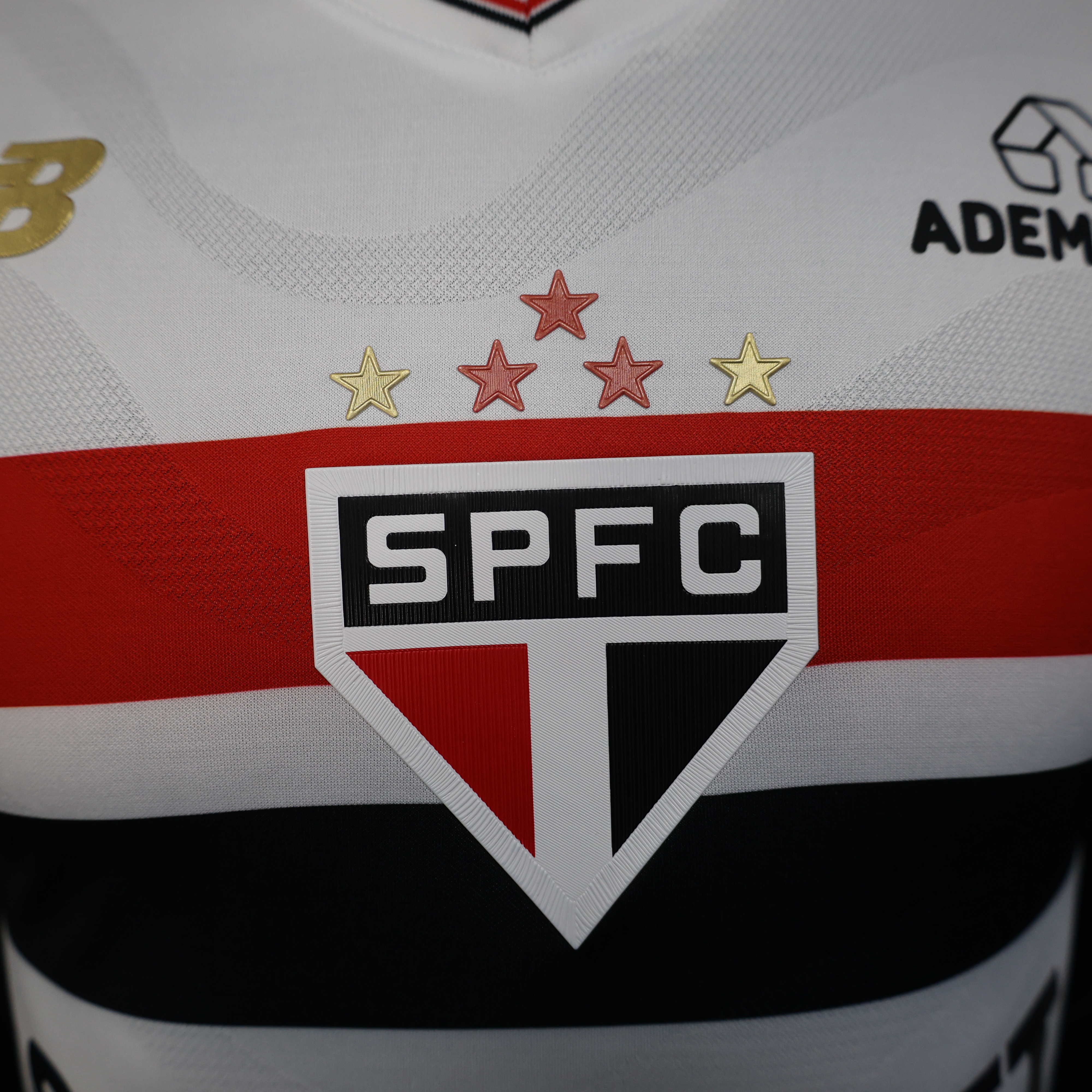 25/26 Players Sao Paulo home all sponsors Jersey