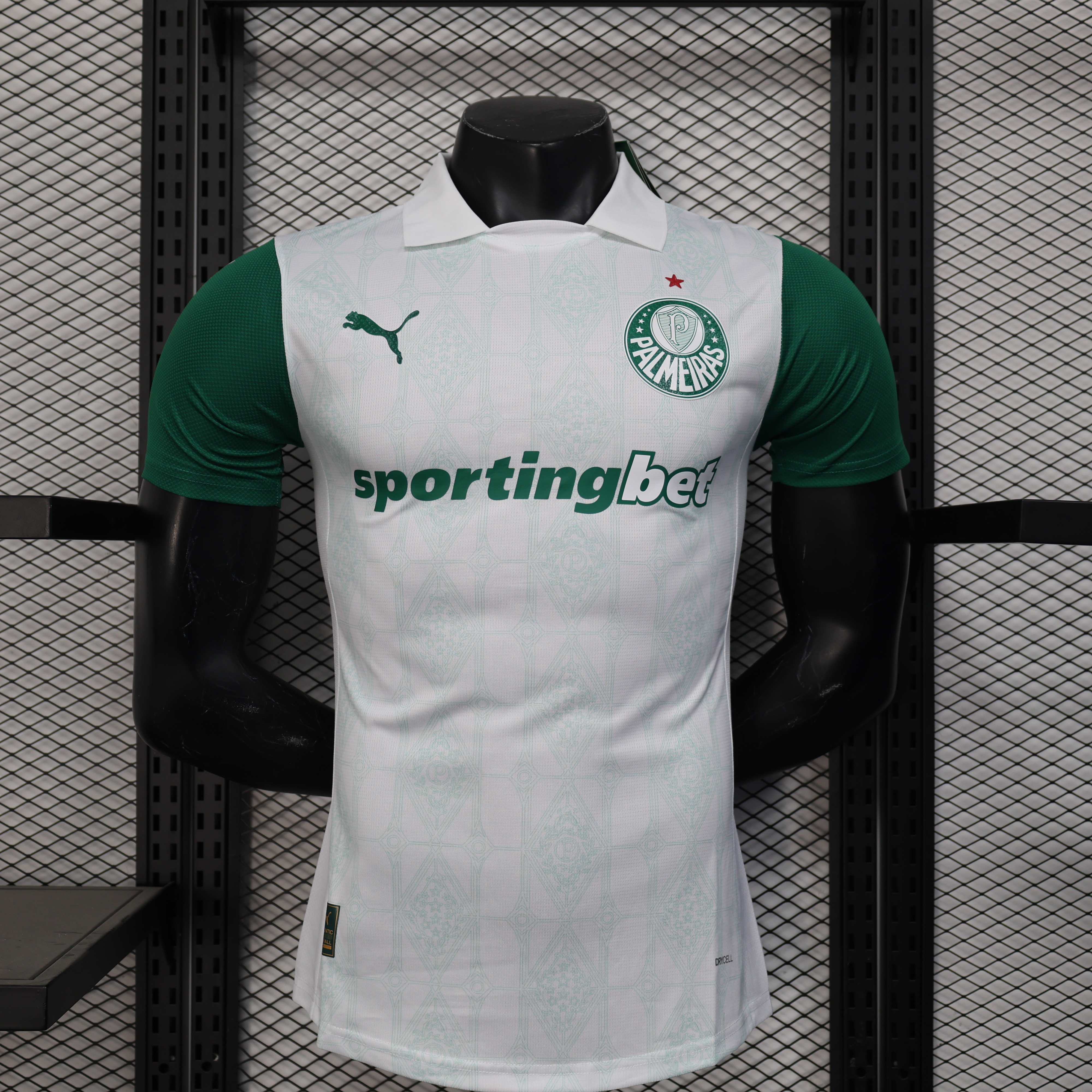 25/26 Players Palmeiras away all sponsors Jersey