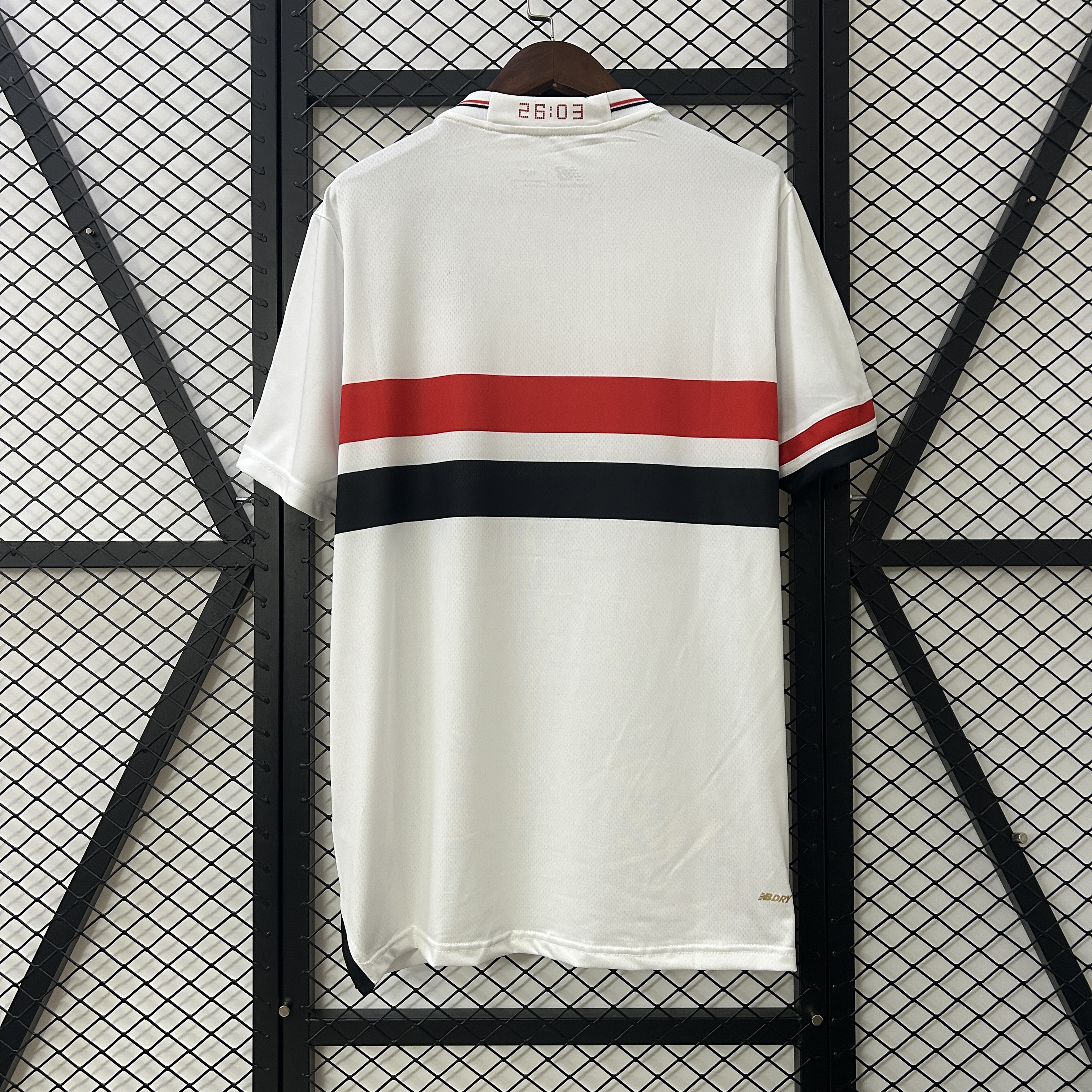 25/26 Sao Paulo Home all sponsors suit