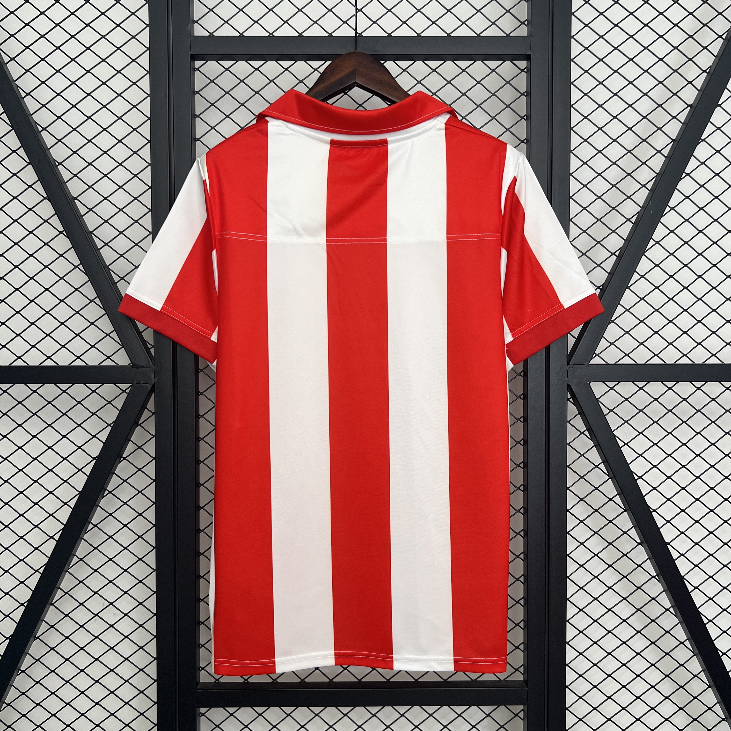 Retro Atletico Madrid 03/04 Centenary Home Stadium Jersey