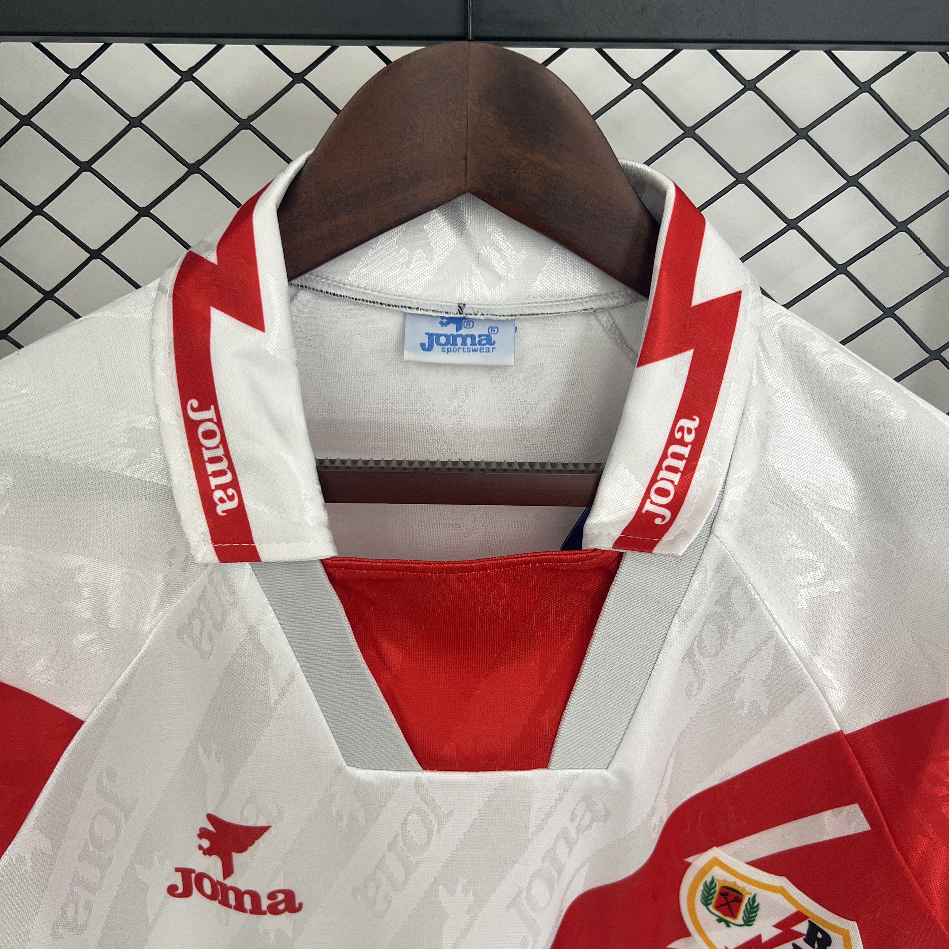 Retro Rayo Vallecano 94/95 Home Jersey