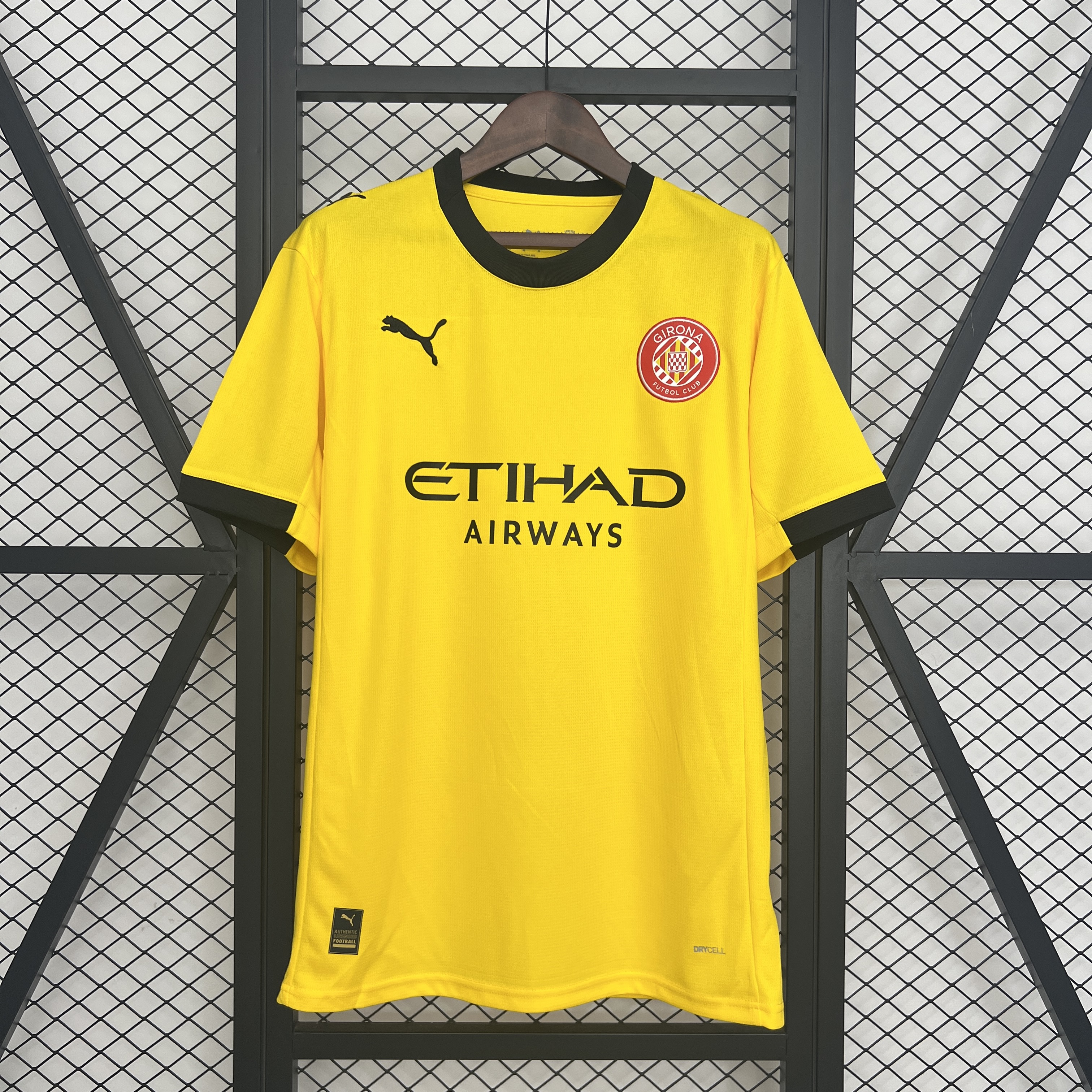 25/26 Girona away  yellow Jersey