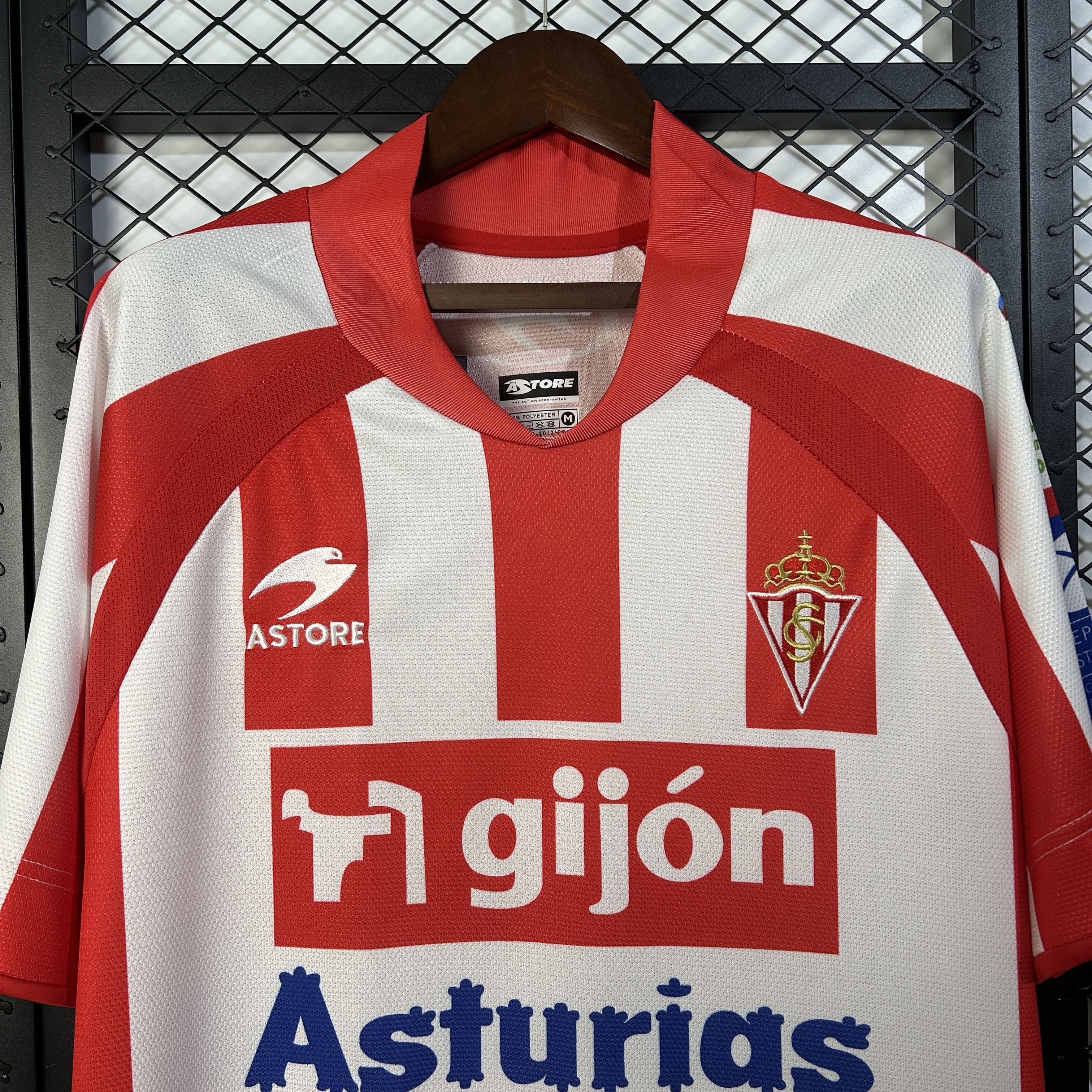 Retro Sporting Gijon 08/09 Home  Jersey