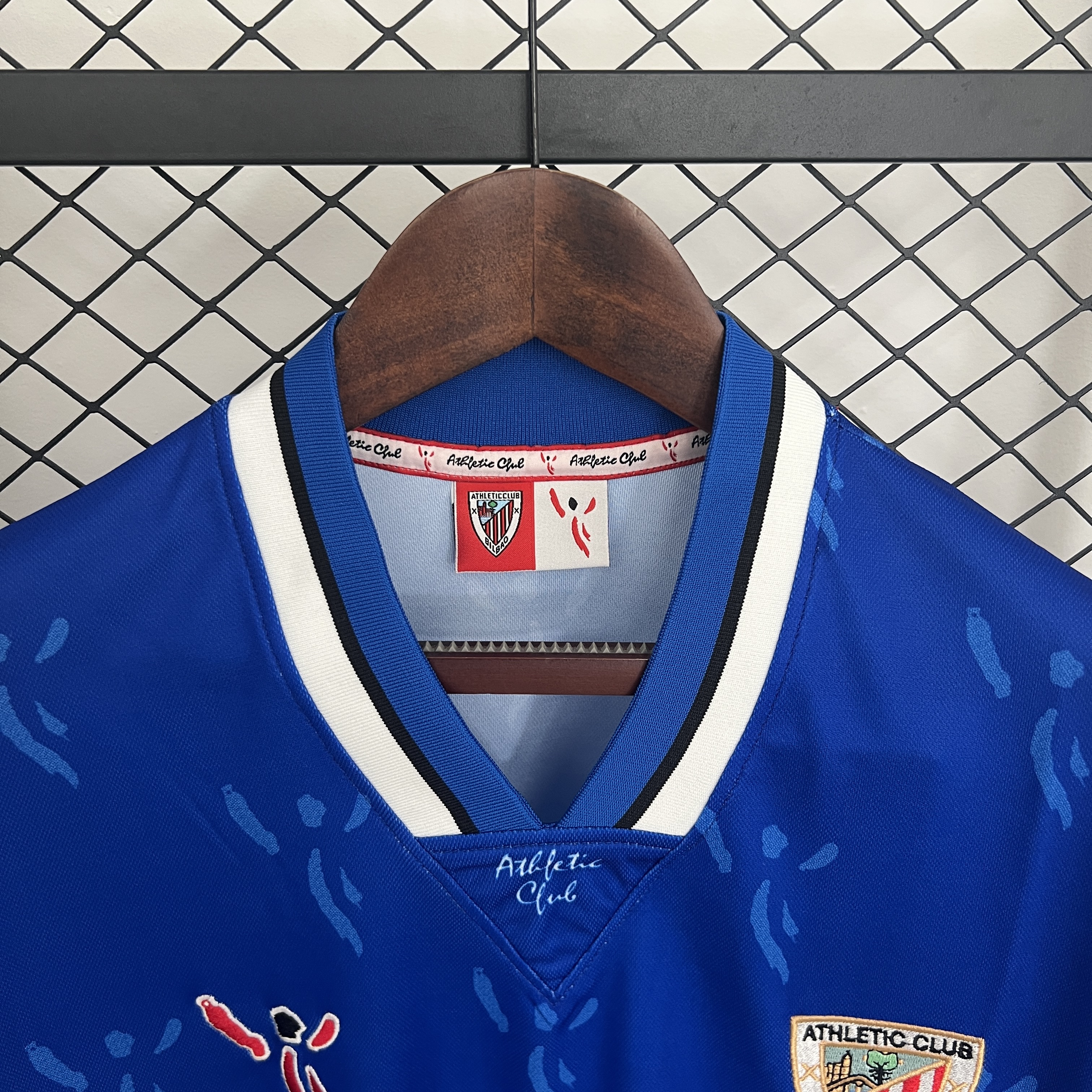 Retro Athletic Bilbao 01/03 Away royal blue Jersey