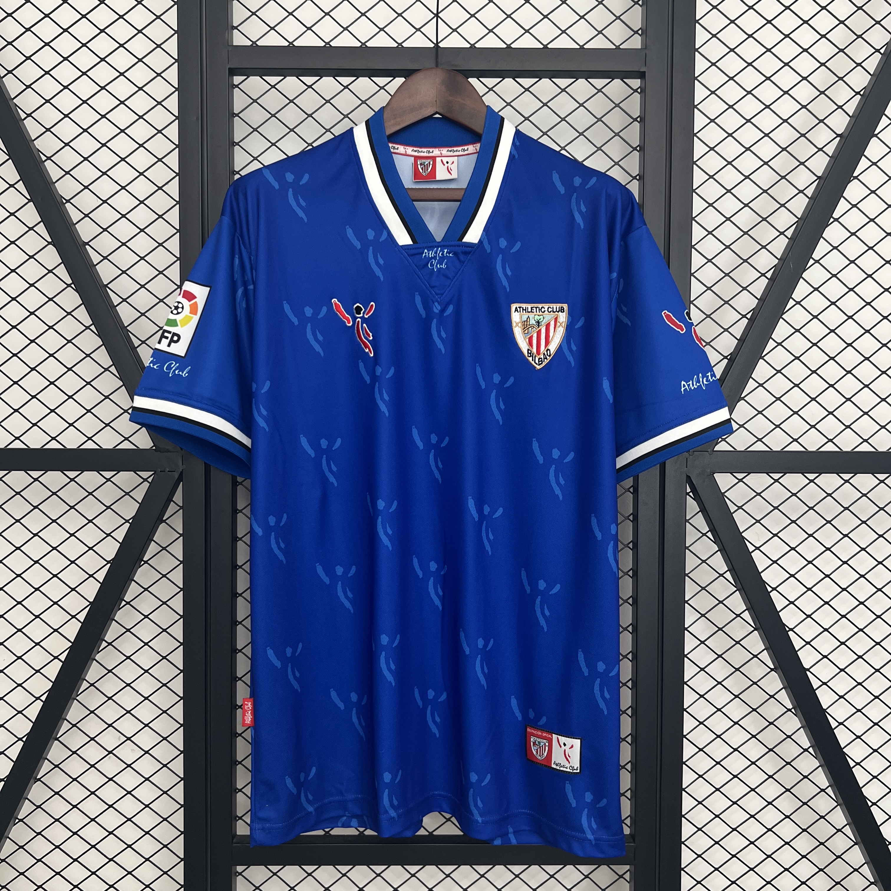 Retro Athletic Bilbao 01/03 Away royal blue Jersey