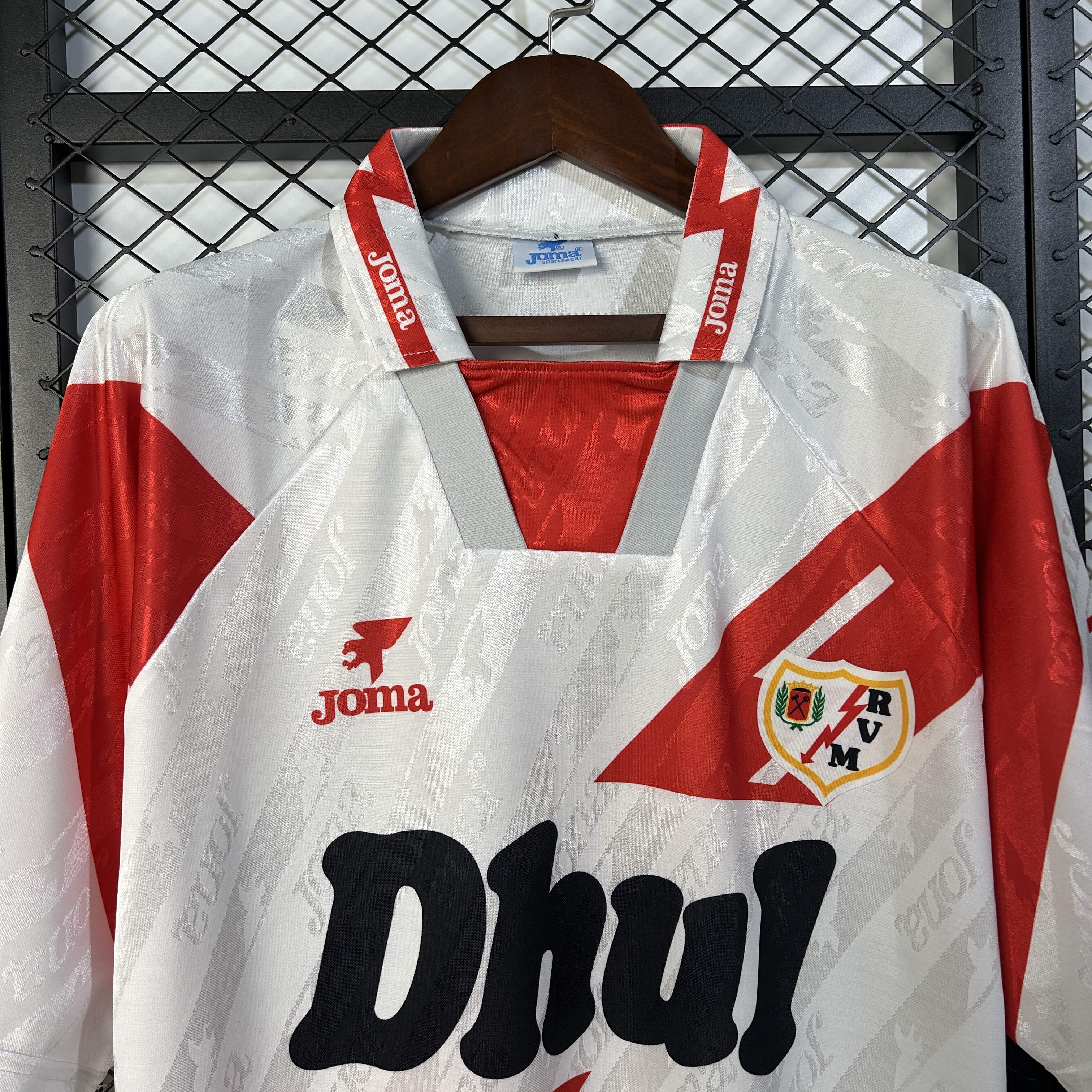 Retro 94/95 Rayo Vallecano Home Jersey