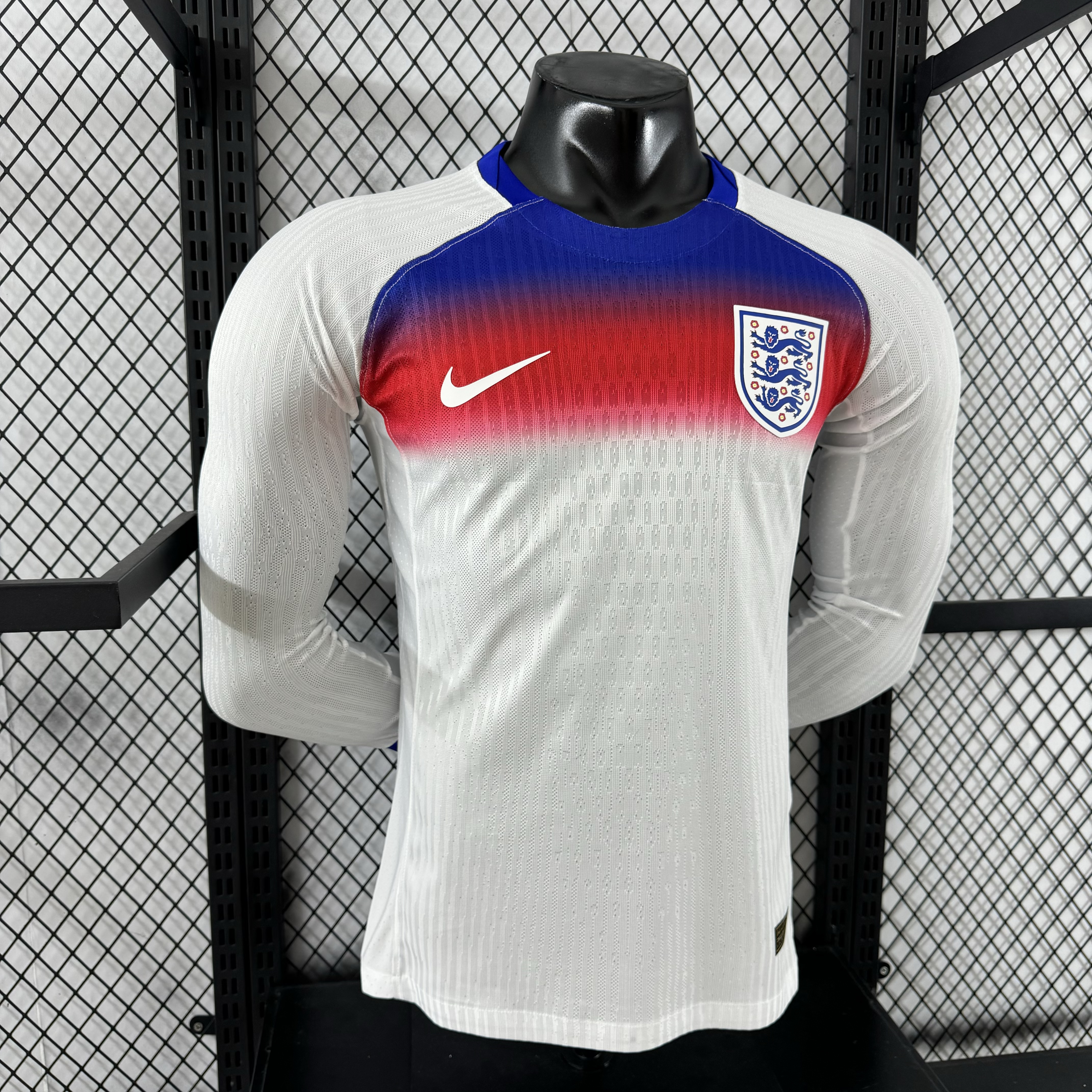 2025 Player Long Sleeve England Home Jersey