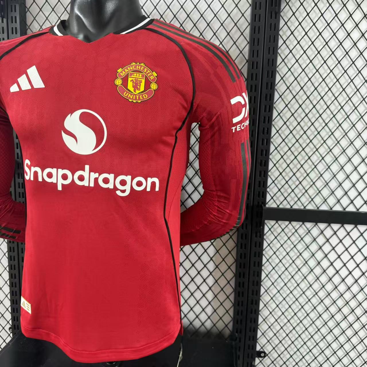 25/26 Player Long Sleeve M-U Home Jersey