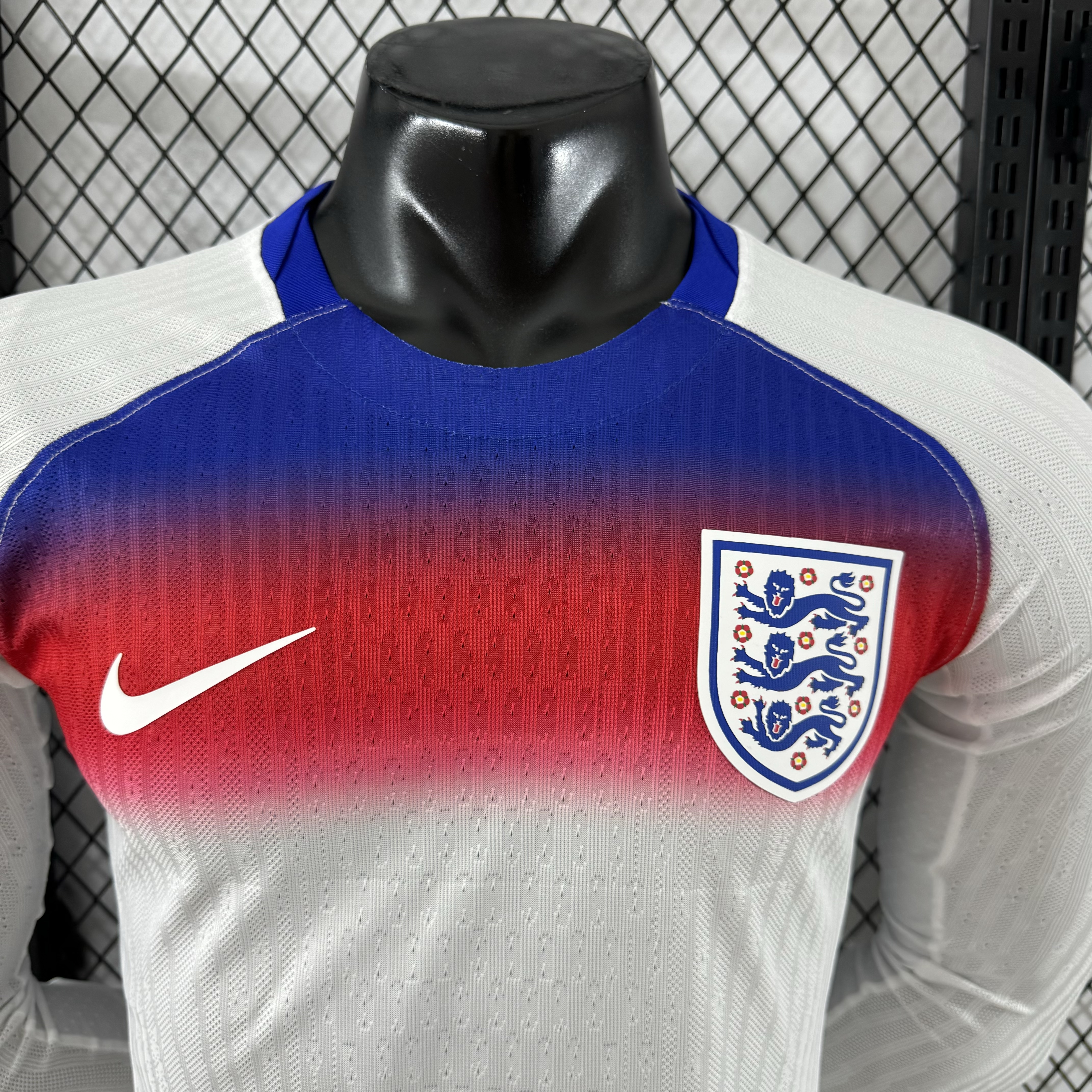 2025 Player Long Sleeve England Home Jersey