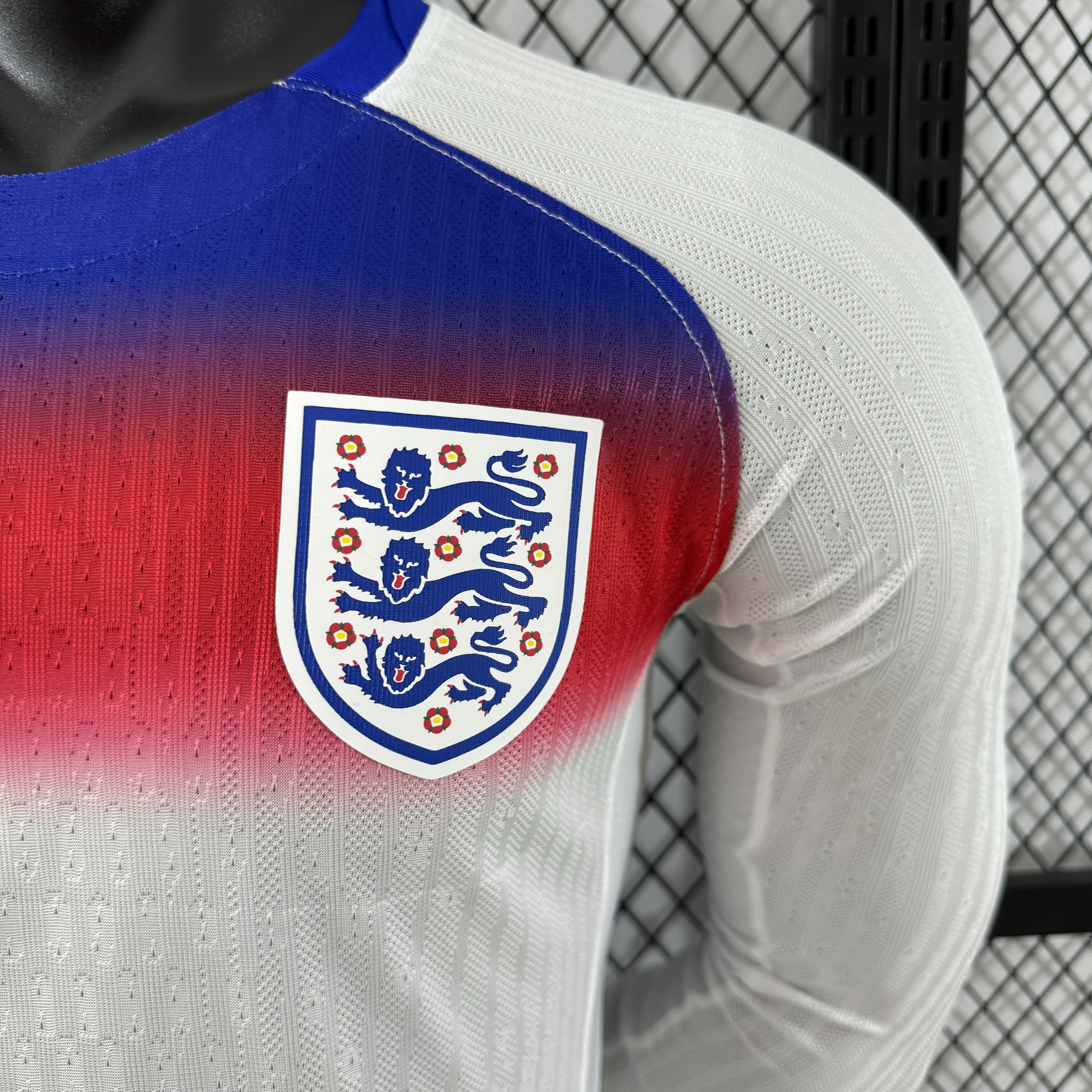 2025 Player Long Sleeve England Home Jersey